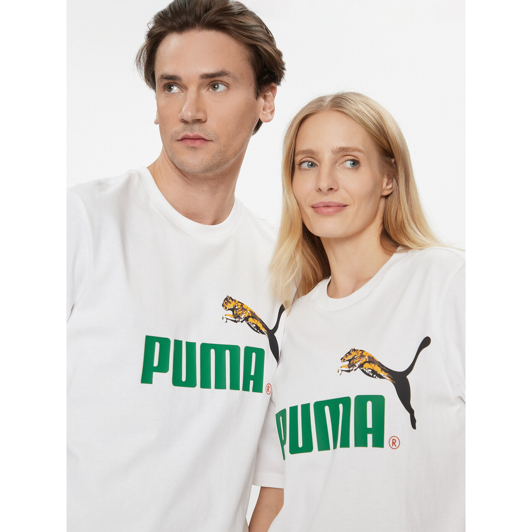 Puma Тишърт Classics No.1 Logo Celebration 622182 Бял Regular Fit - Pepit.bg