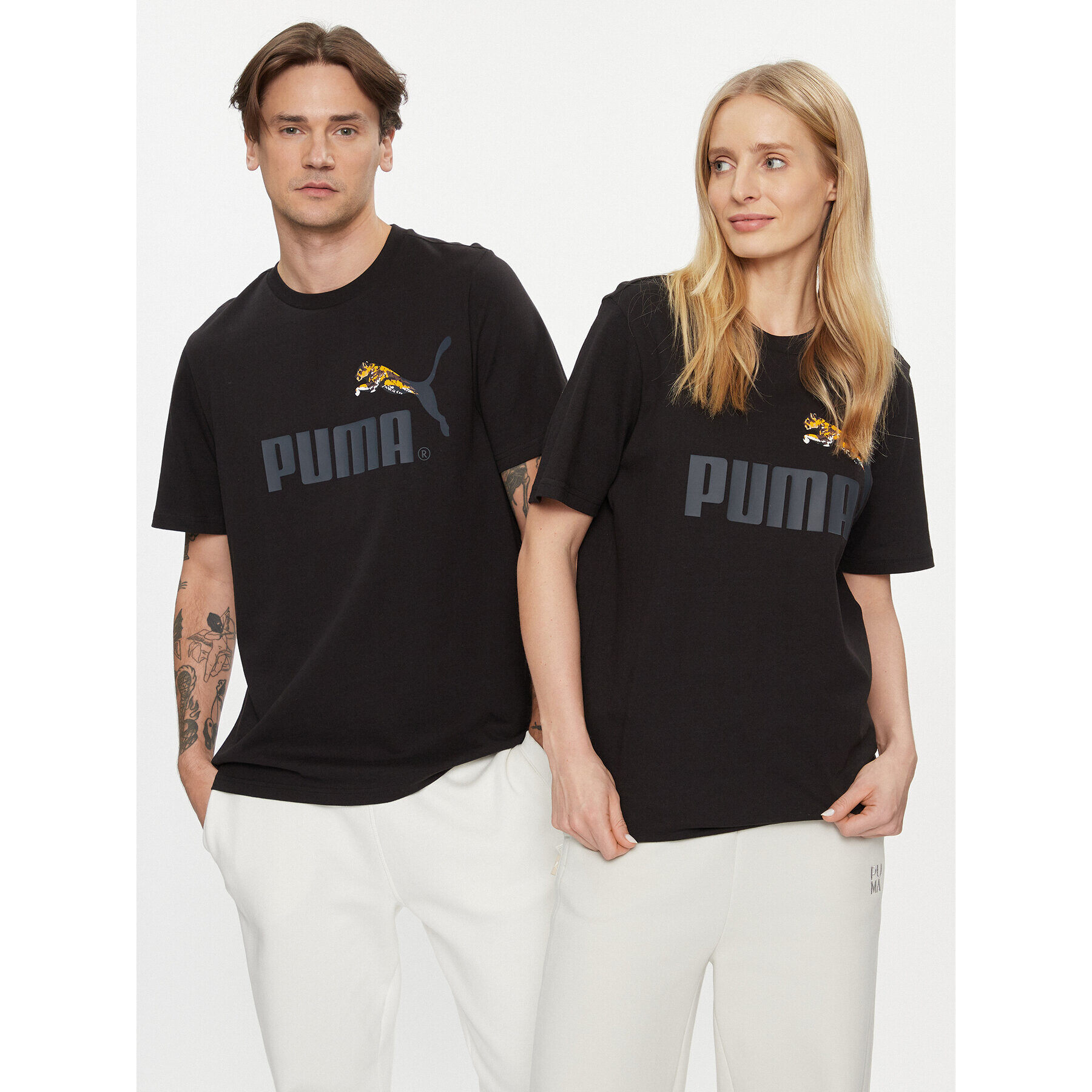 Puma Тишърт Classics No.1 Logo Celebration 622182 Черен Regular Fit - Pepit.bg