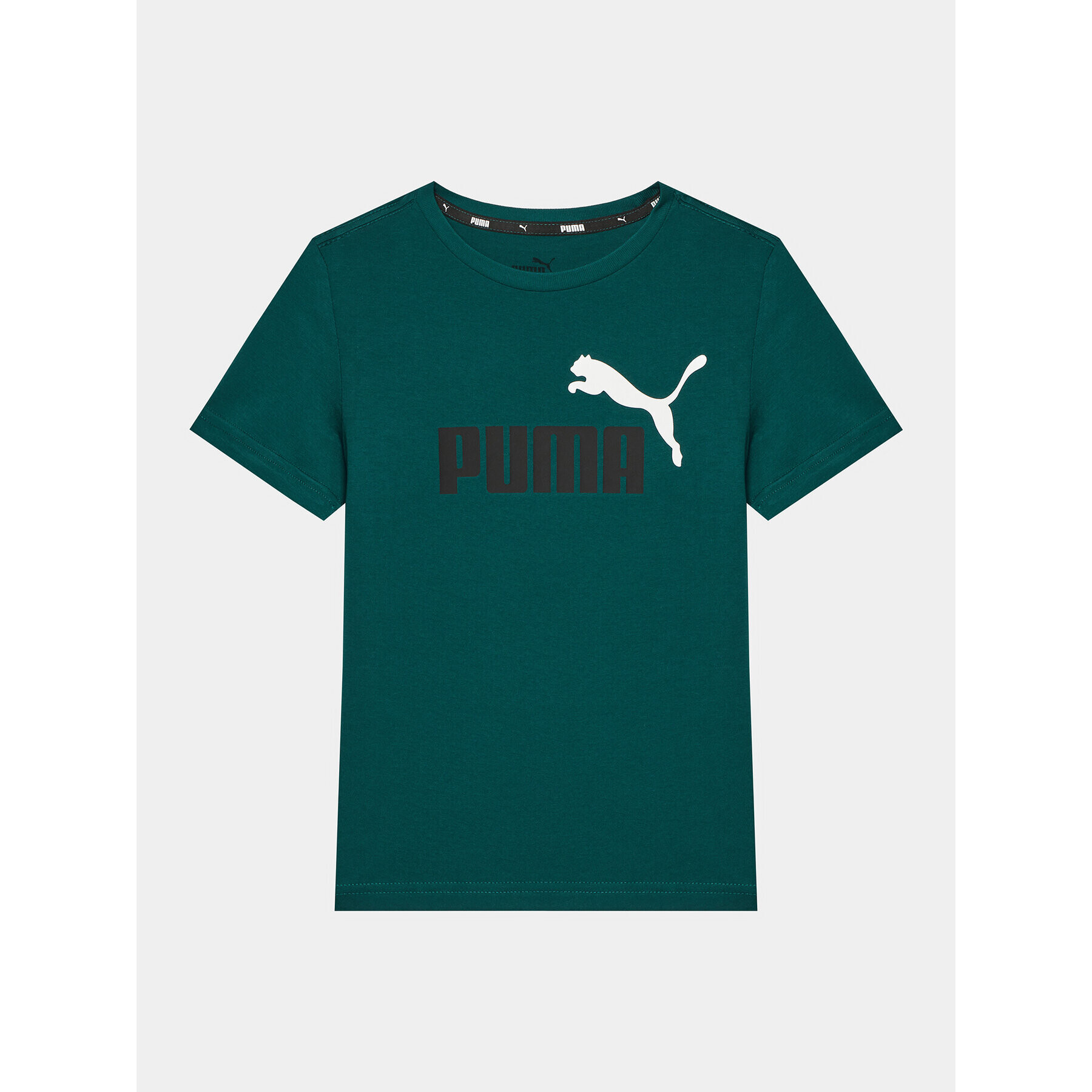 Puma Тишърт Ess+ 2 Col Logo 586985 Зелен Regular Fit - Pepit.bg