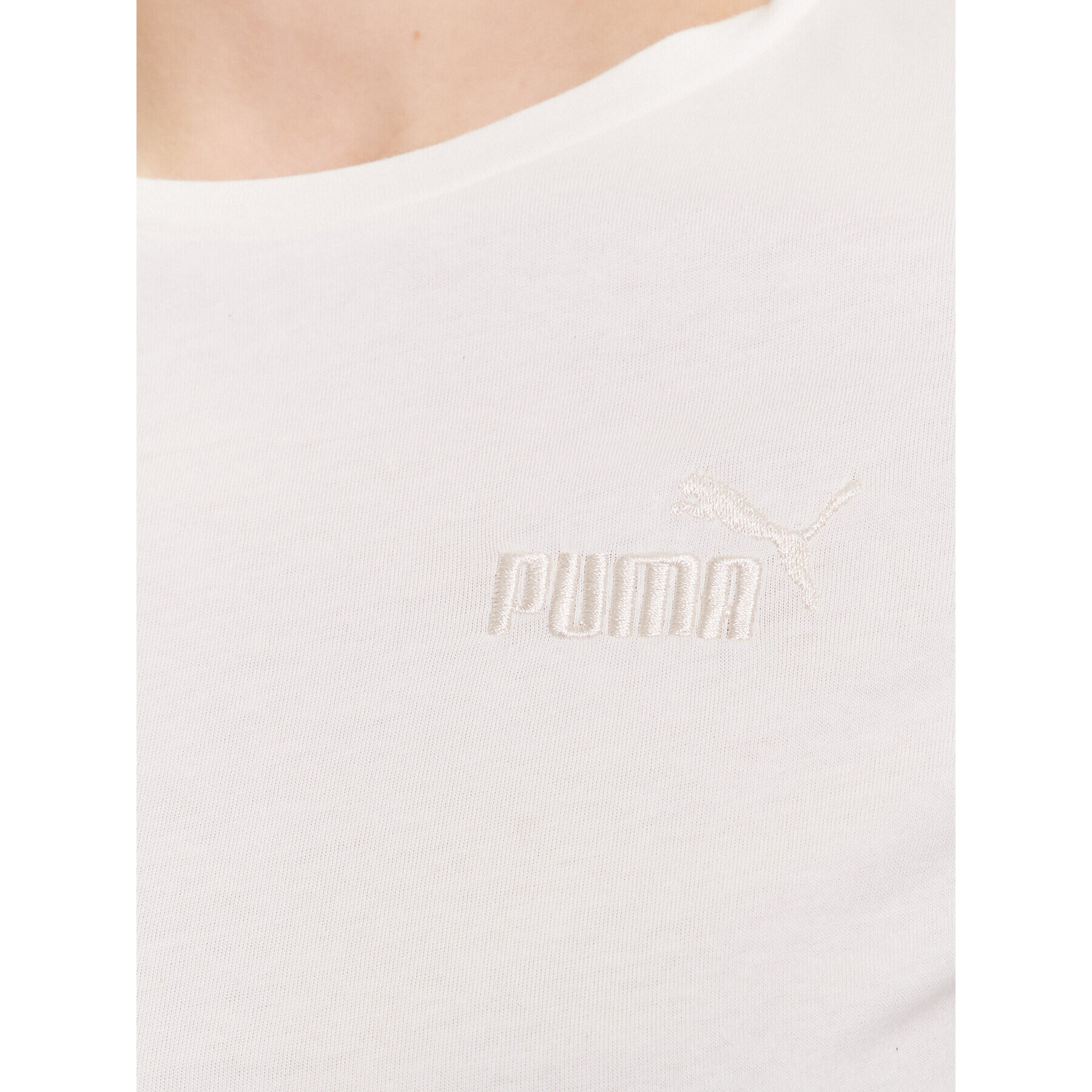Puma Тишърт Ess 848331 Екрю Regular Fit - Pepit.bg