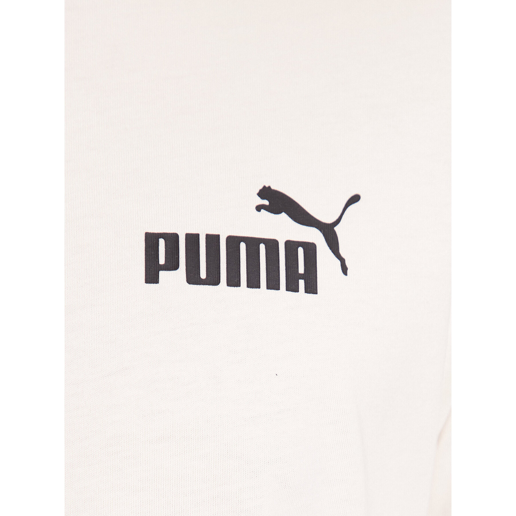 Puma Тишърт Ess Small Logo 586669 Бял Regular Fit - Pepit.bg