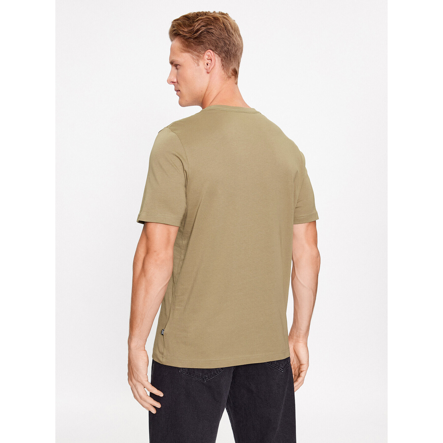 Puma Тишърт Ess Small Logo 586669 Кафяв Regular Fit - Pepit.bg