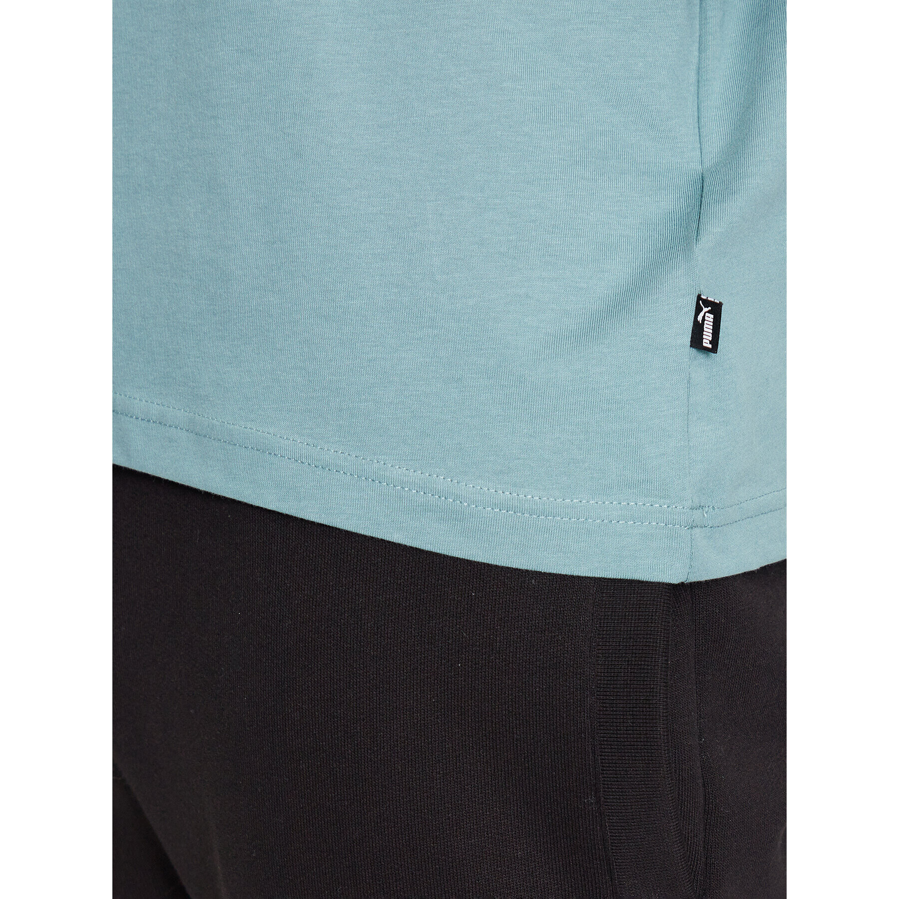 Puma Тишърт Essentials+ 2 Col Logo 586759 Зелен Regular Fit - Pepit.bg