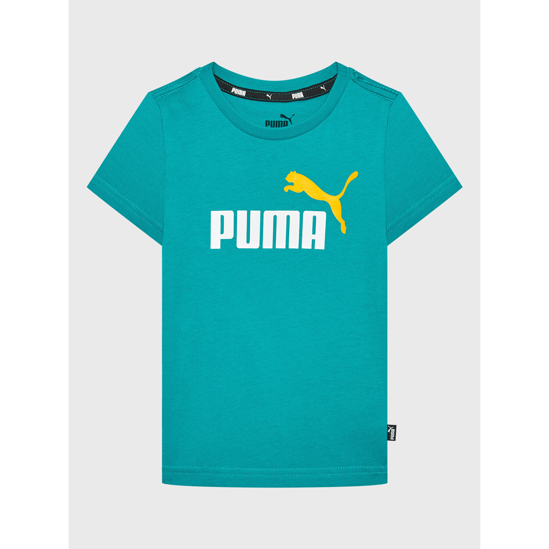 Puma Тишърт Essentials+ Col Logo 586985 Син Regular Fit - Pepit.bg