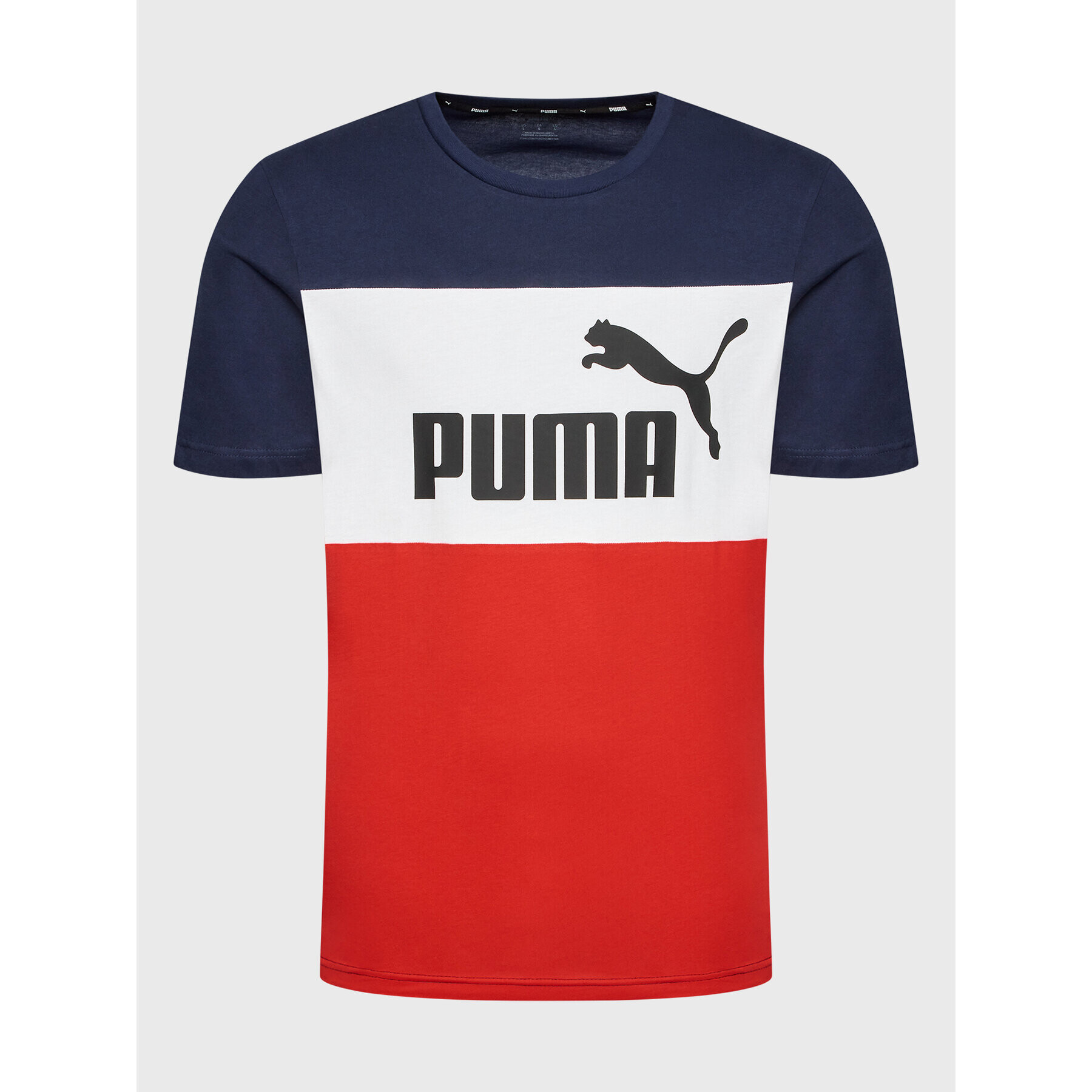 Puma Тишърт Essentials+ Colorblock 848770 Цветен Regular Fit - Pepit.bg