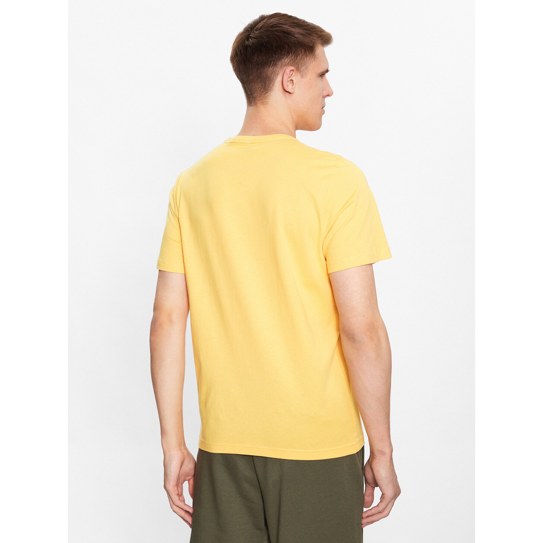 Puma Тишърт Essentials Logo 586667 Жълт Regular Fit - Pepit.bg