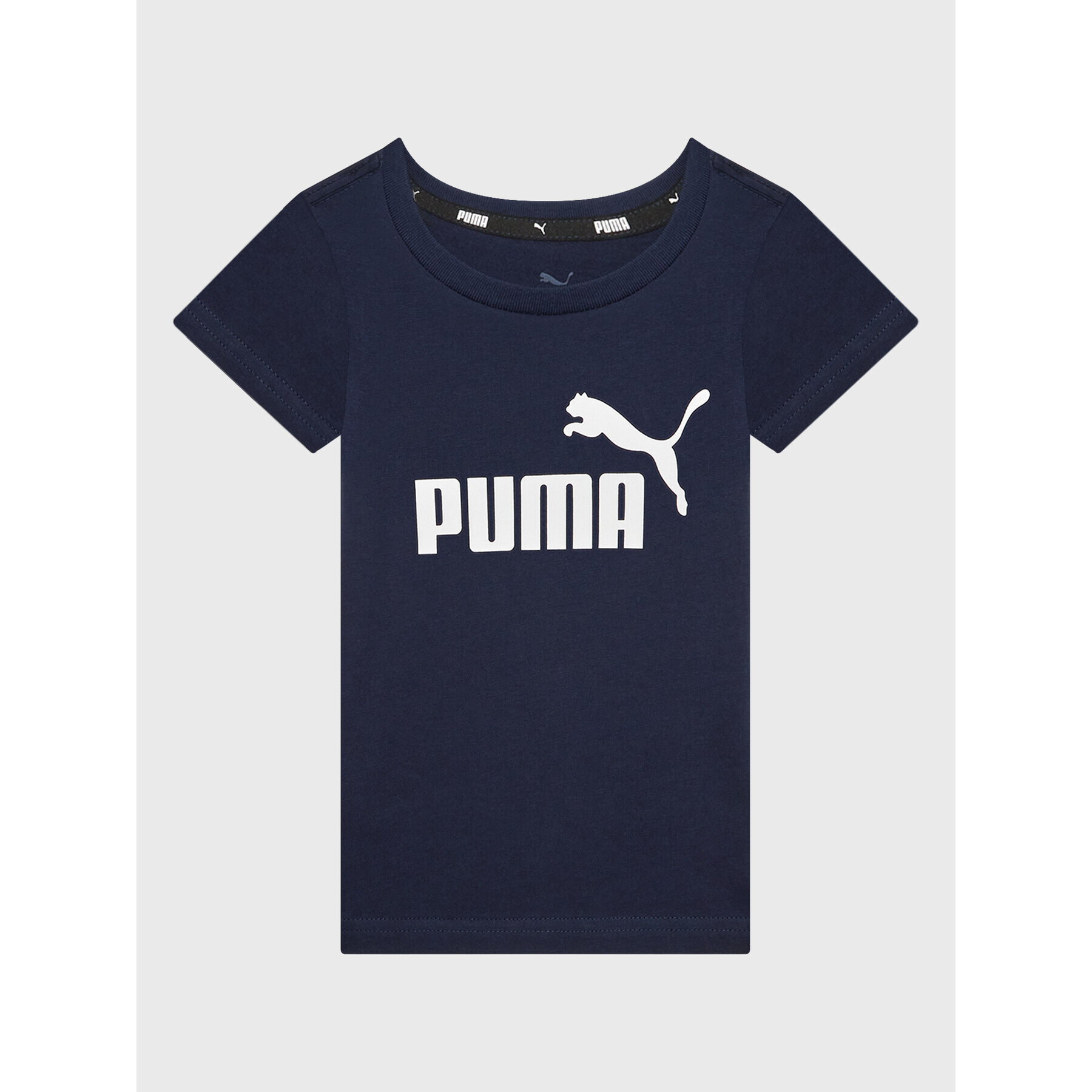 Puma Тишърт Essentials Logo 586960 Тъмносин Regular Fit - Pepit.bg