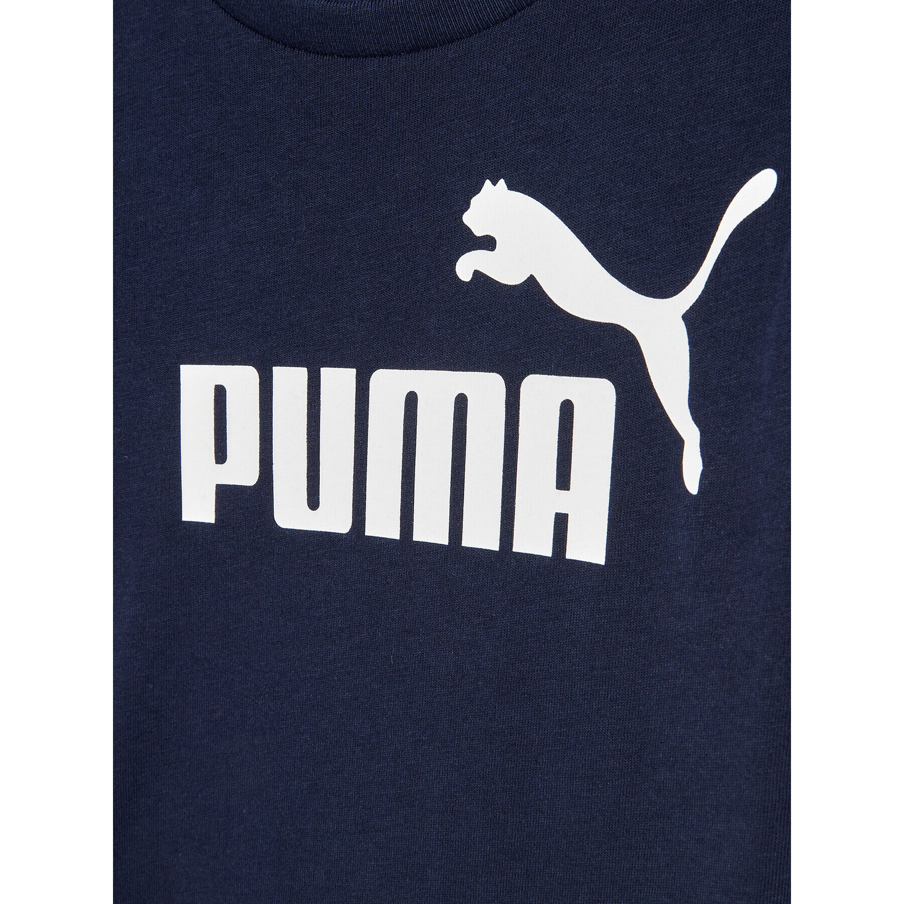 Puma Тишърт Essentials Logo 586960 Тъмносин Regular Fit - Pepit.bg