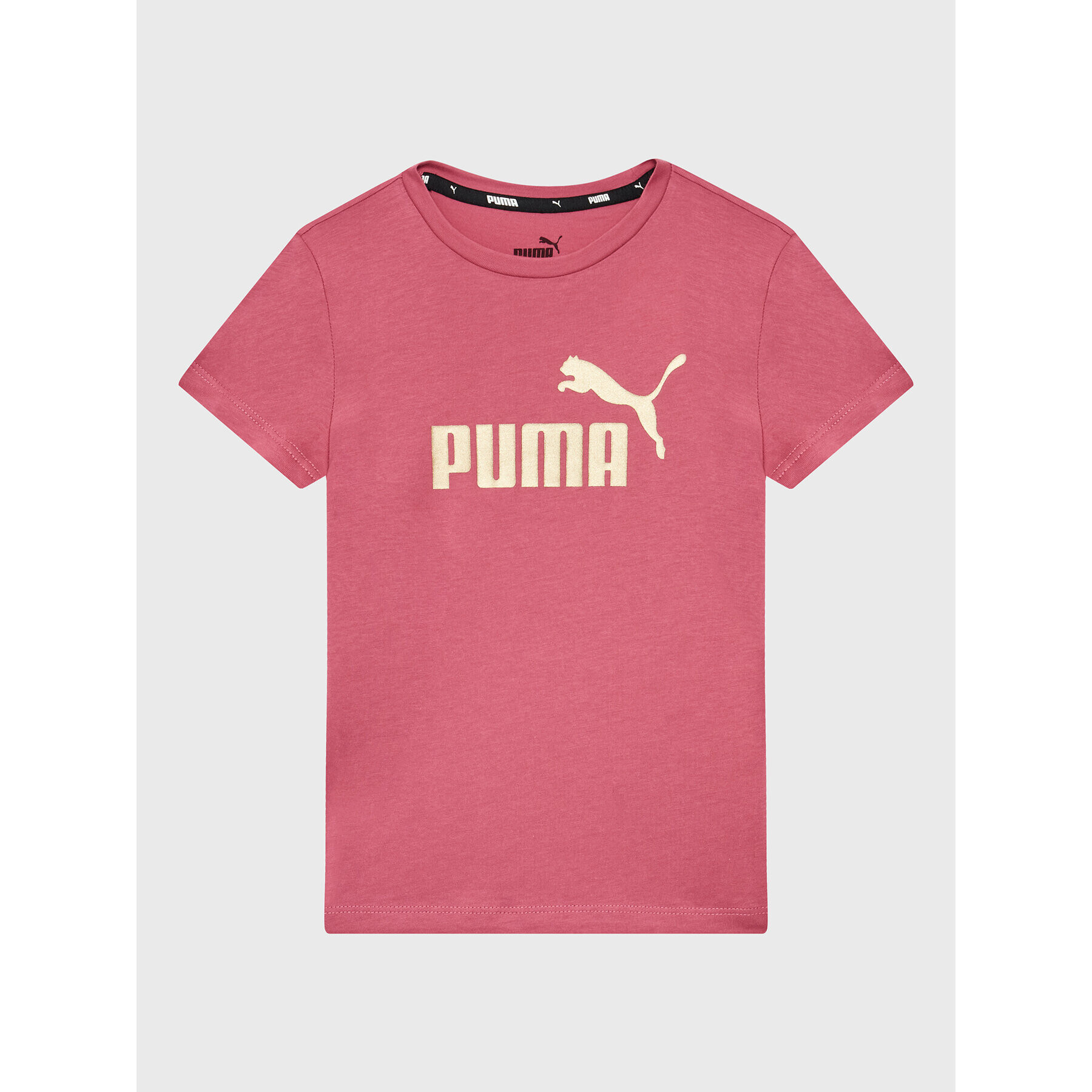 Puma Тишърт Essentials Logo 846953 Розов Regular Fit - Pepit.bg