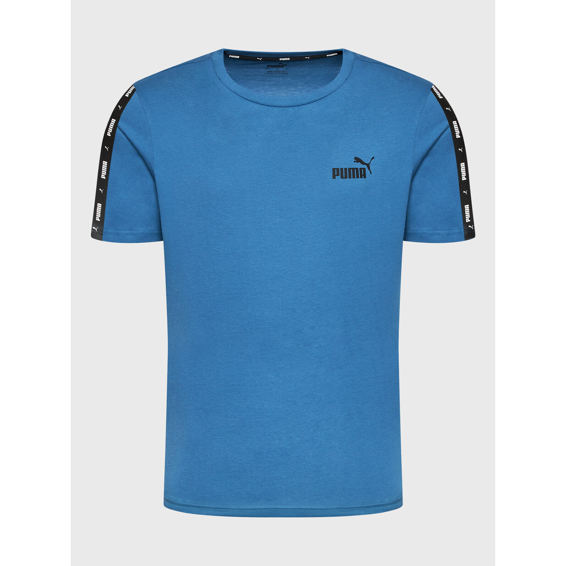 Puma Тишърт Essentials+ Tape 847382 Син Regular Fit - Pepit.bg