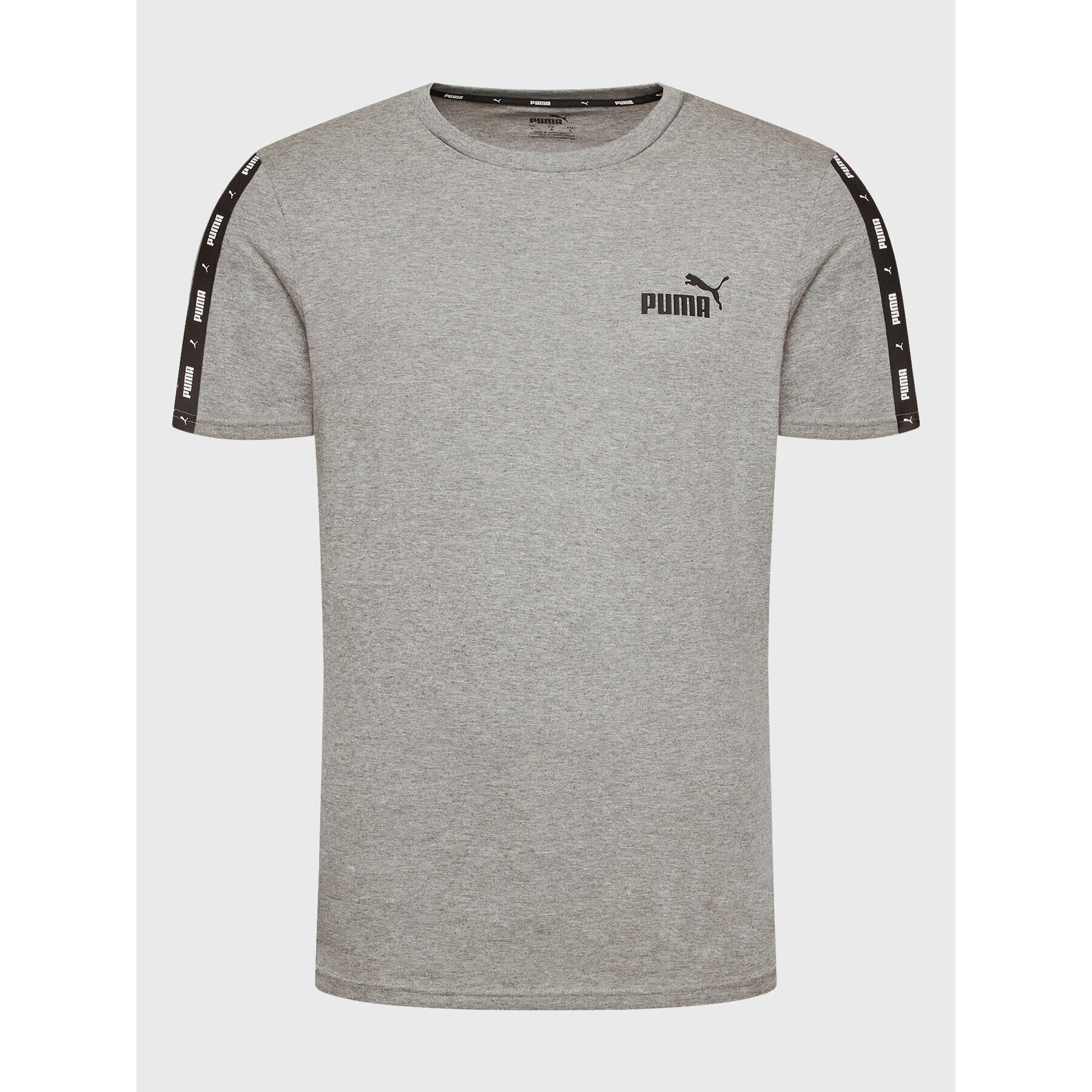 Puma Тишърт Essentials+ Tape 847382 Сив Regular Fit - Pepit.bg