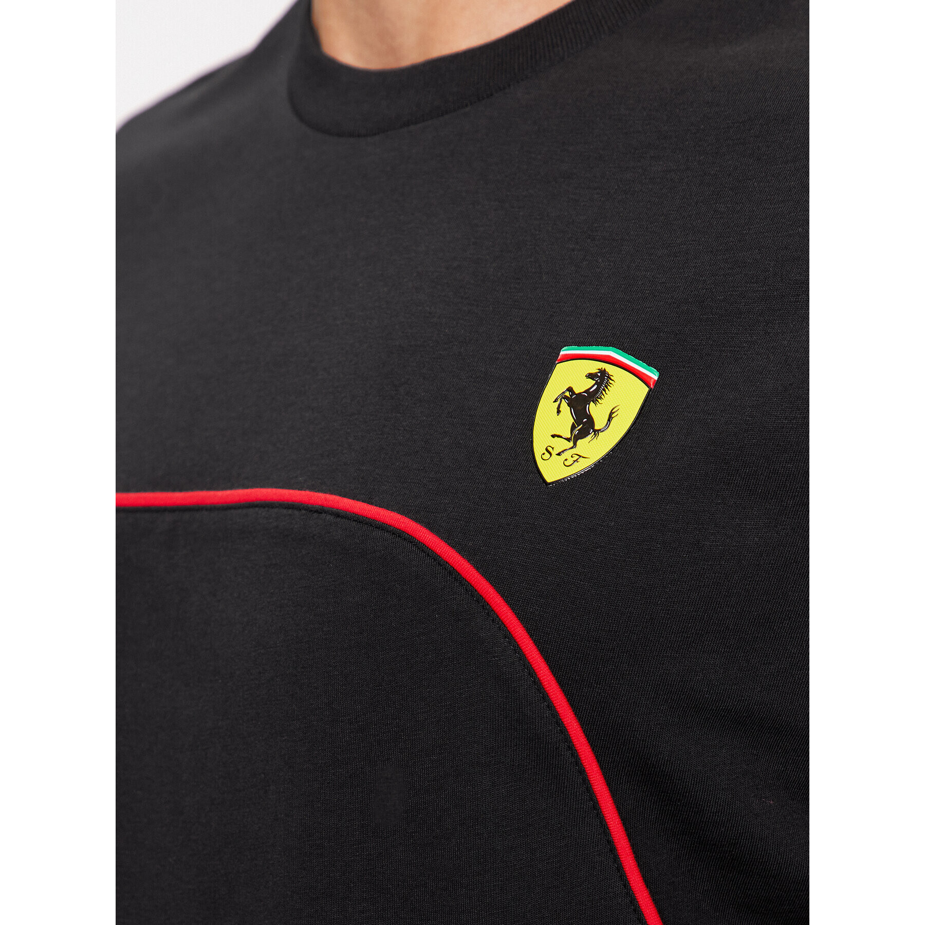 Puma Тишърт Ferrari Race 620946 Черен Regular Fit - Pepit.bg