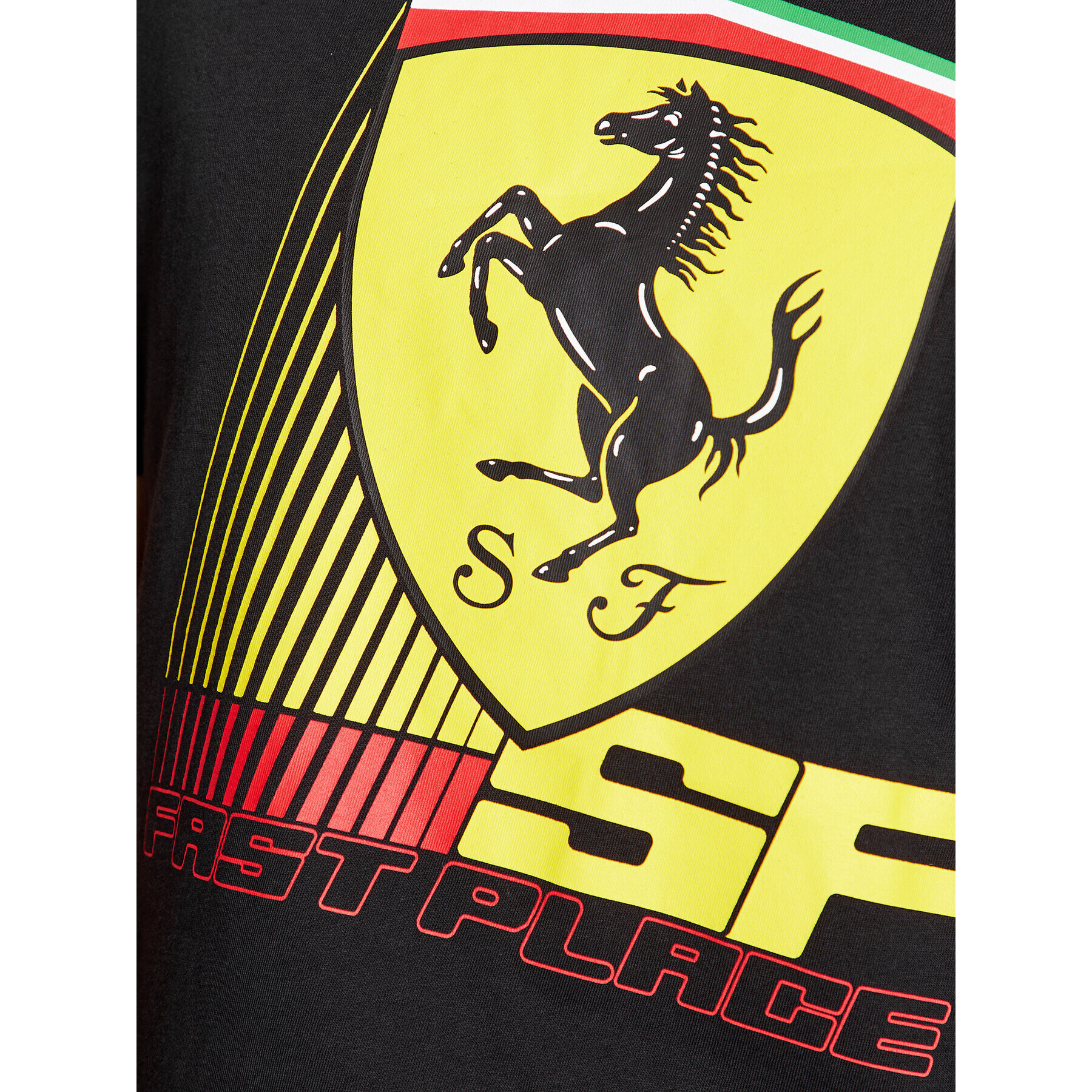 Puma Тишърт Ferrari Race 620952 Черен Regular Fit - Pepit.bg