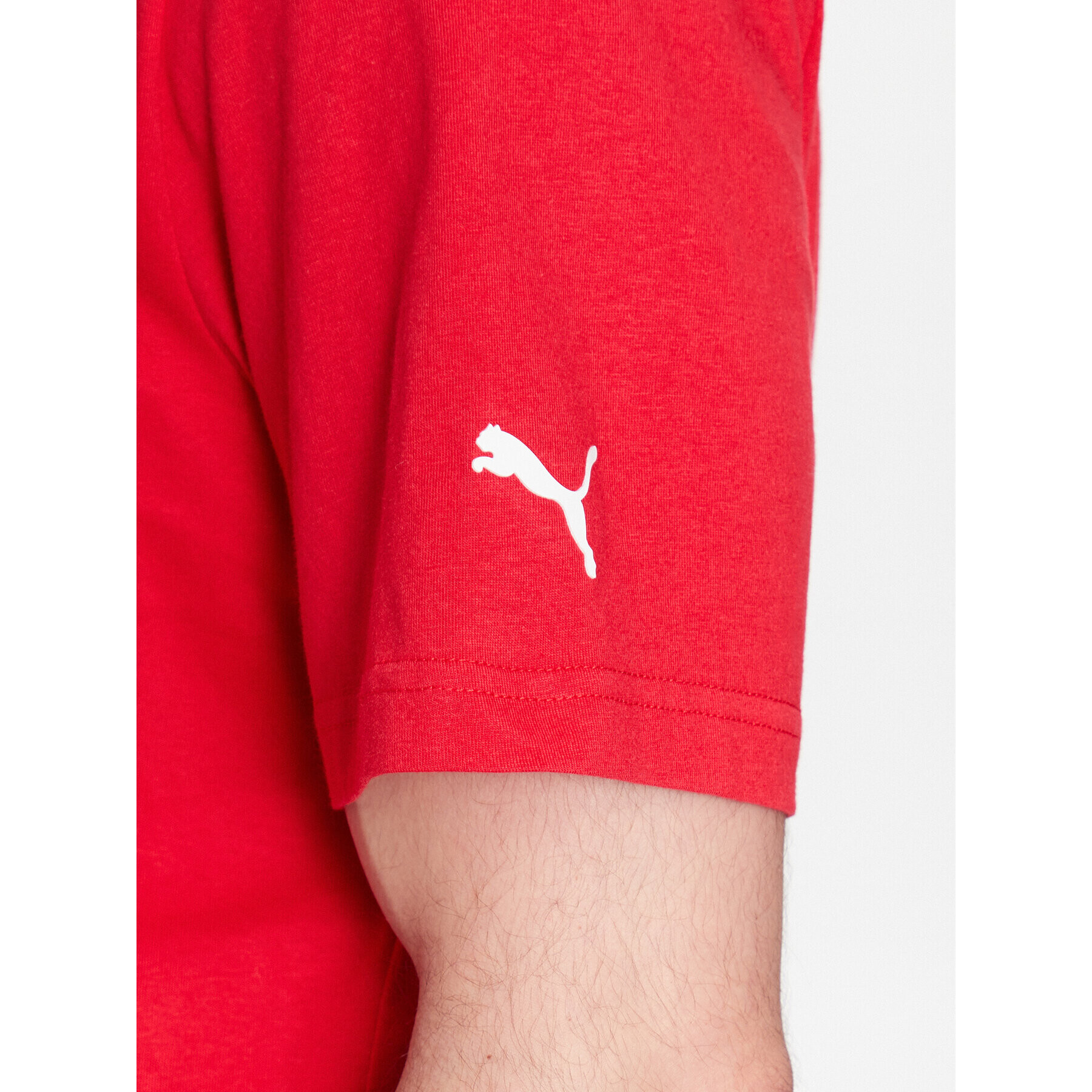 Puma Тишърт Ferrari Race Graphic 538171 Червен Regular Fit - Pepit.bg