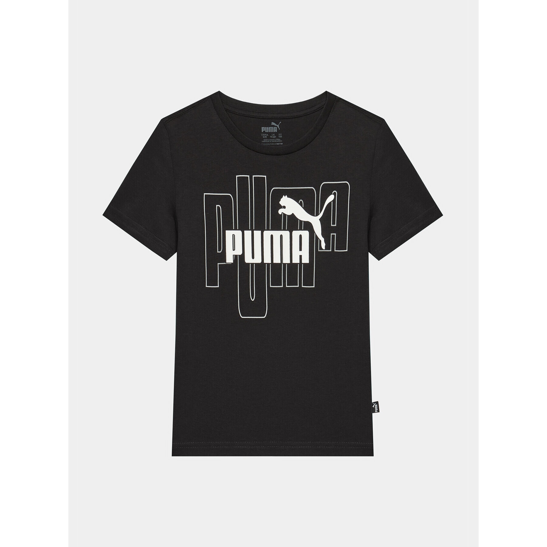 Puma Тишърт Graphics No.1 Logo 676823 Черен Regular Fit - Pepit.bg