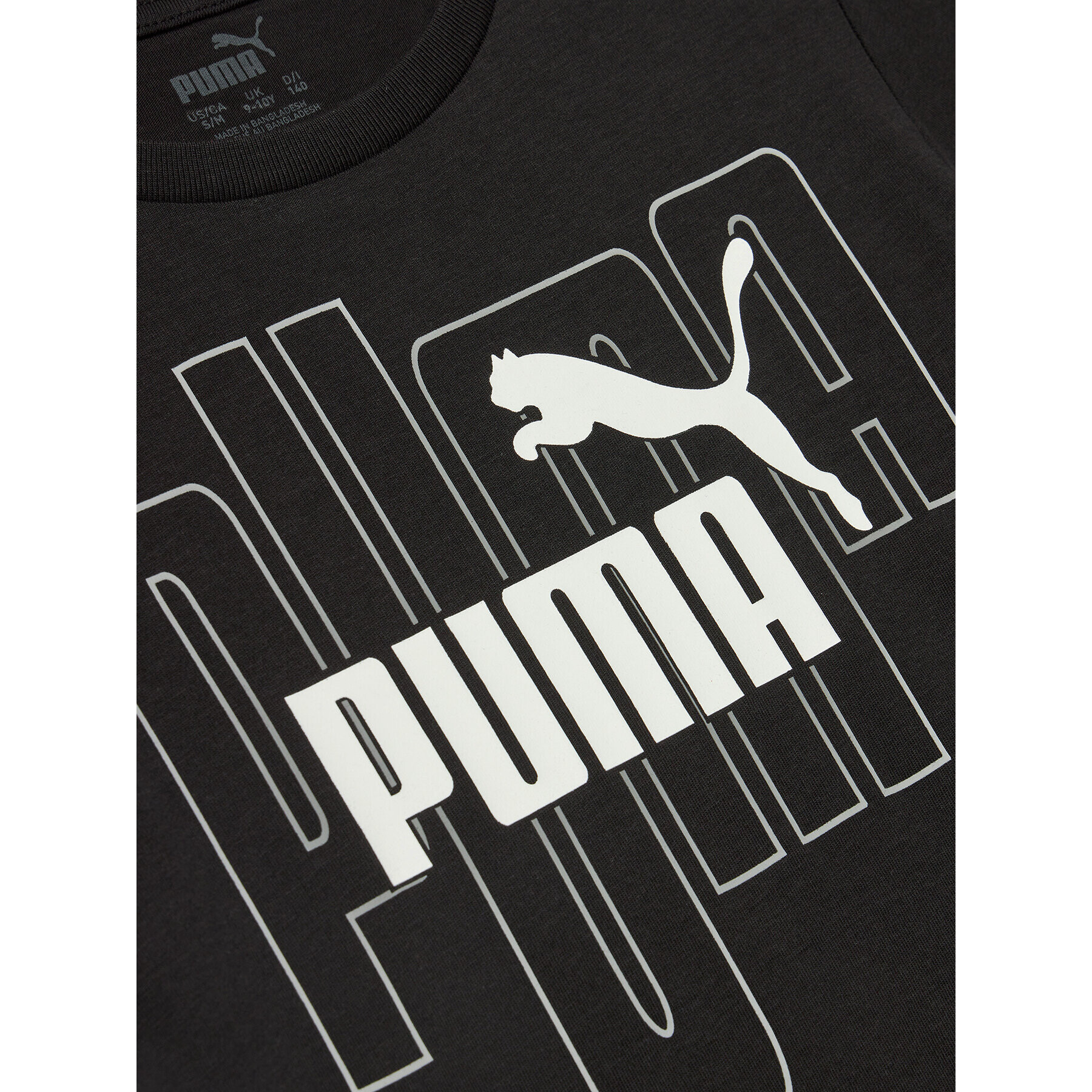 Puma Тишърт Graphics No.1 Logo 676823 Черен Regular Fit - Pepit.bg