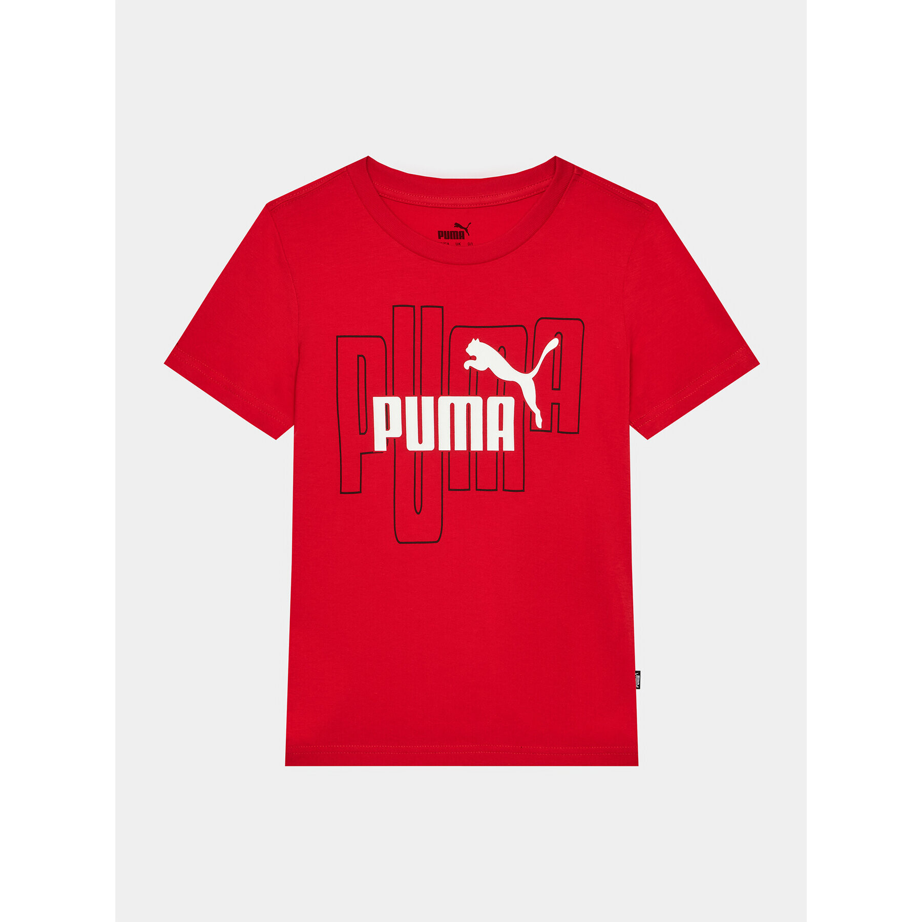 Puma Тишърт Graphics No.1 Logo 676823 Червен Regular Fit - Pepit.bg