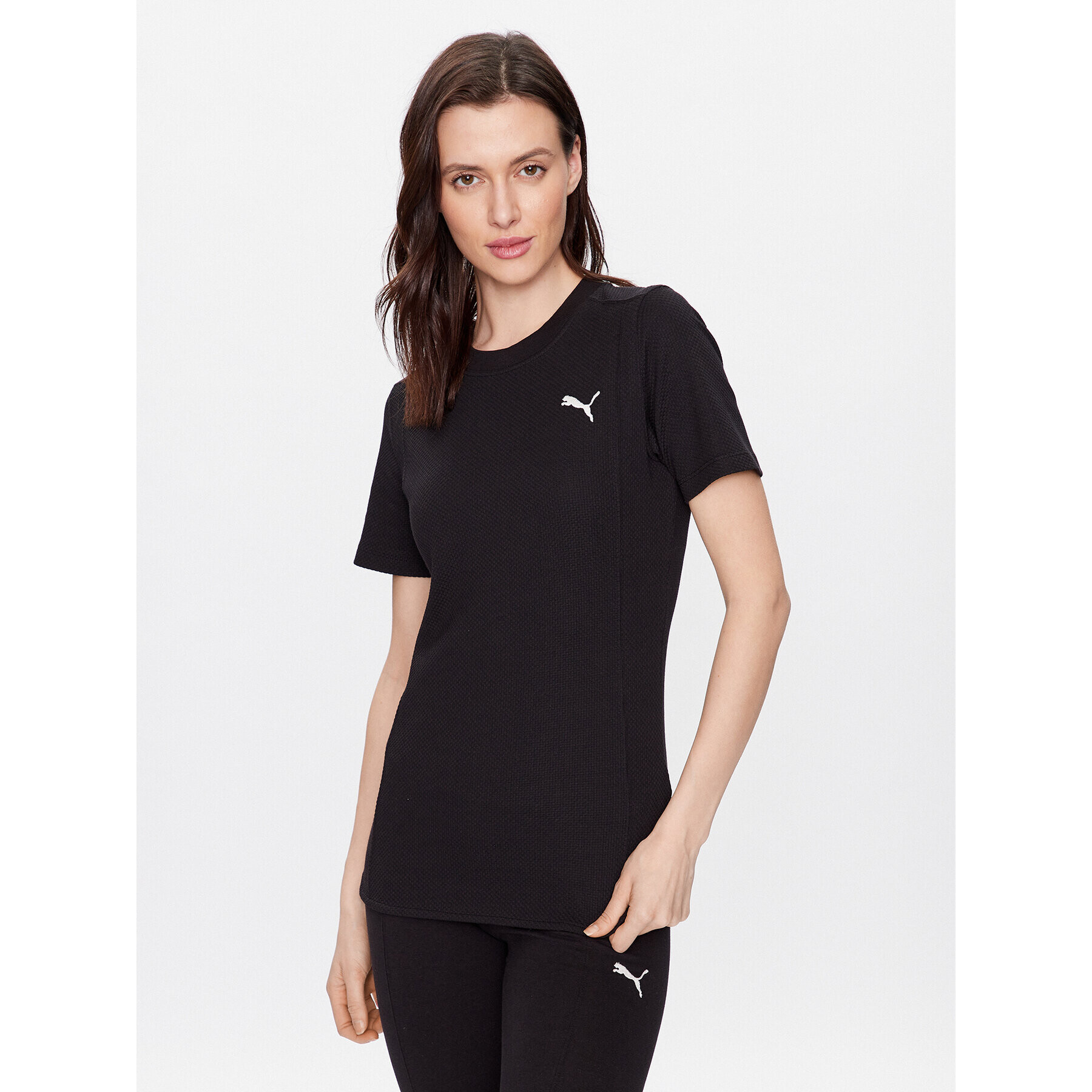 Puma Тишърт Her 674063 Черен Slim Fit - Pepit.bg
