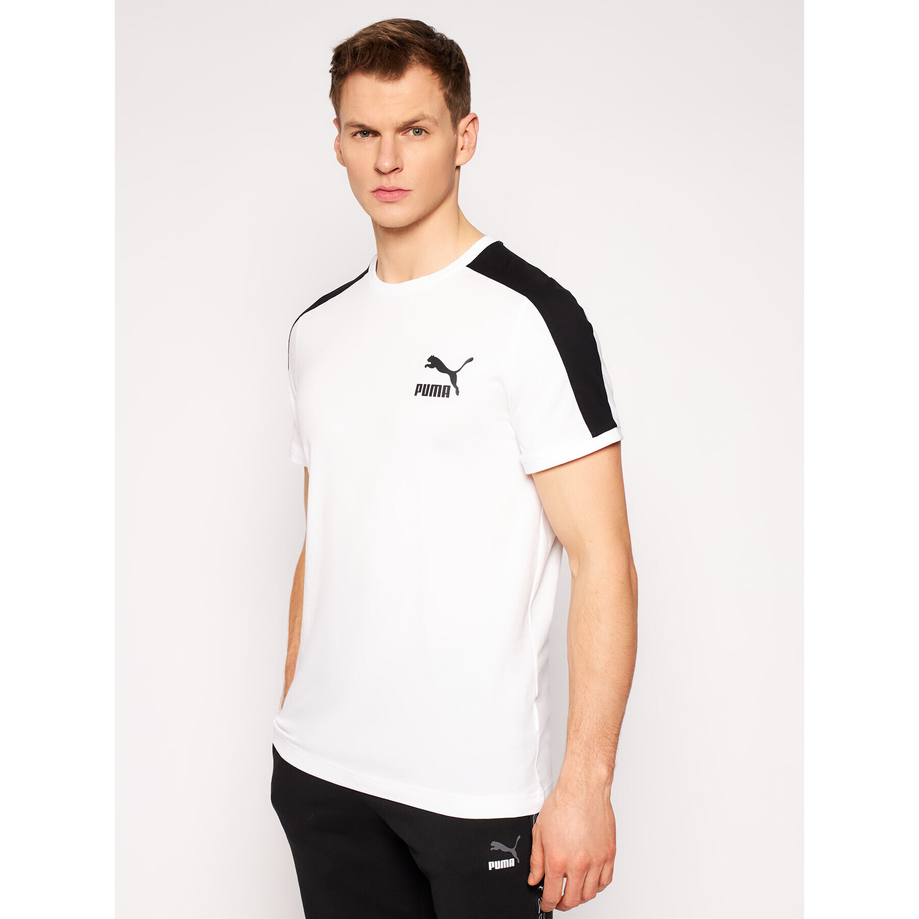 Puma Тишърт Iconic T7 599869 Бял Regular Fit - Pepit.bg