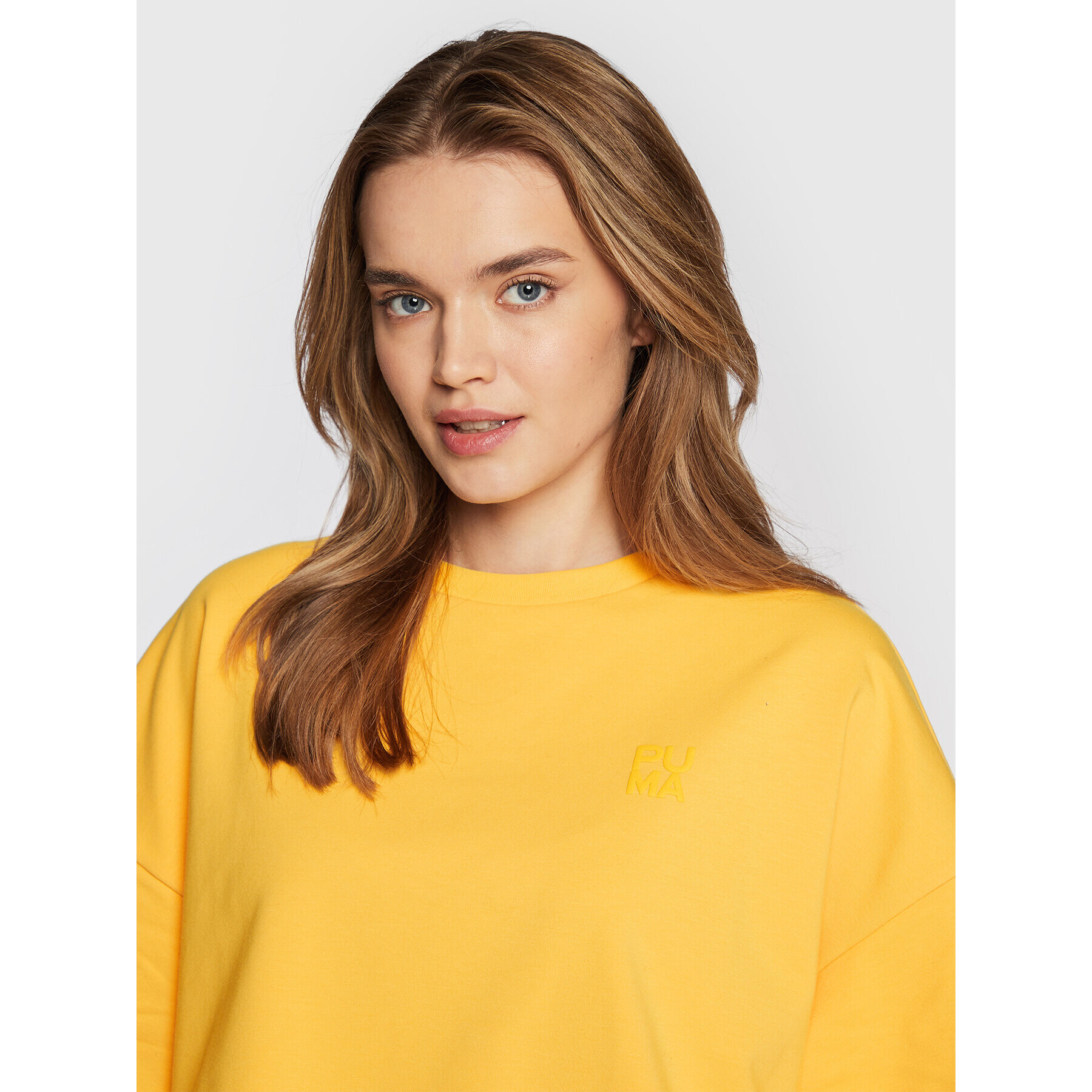 Puma Тишърт Infuse 535641 Жълт Relaxed Fit - Pepit.bg