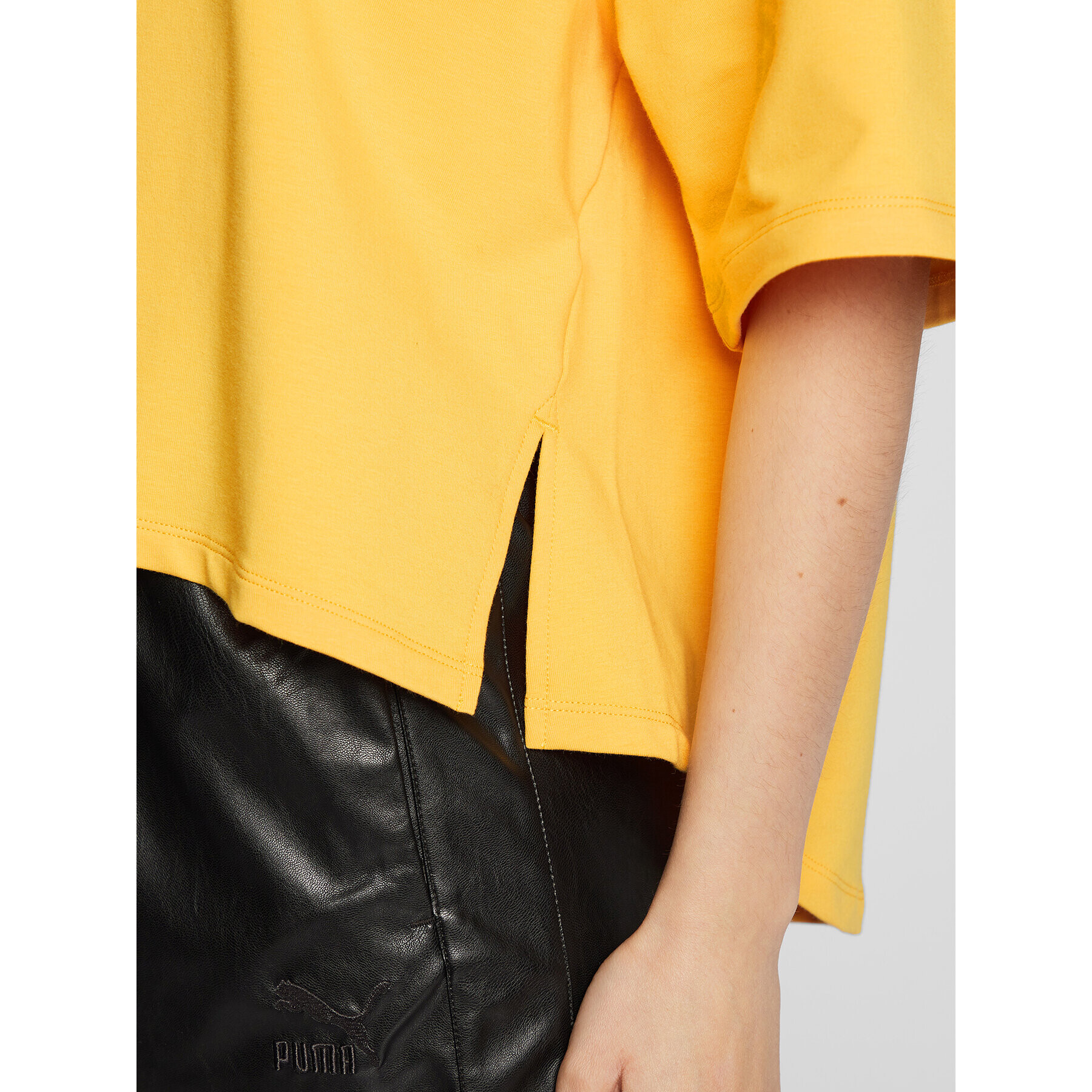 Puma Тишърт Infuse 535641 Жълт Relaxed Fit - Pepit.bg