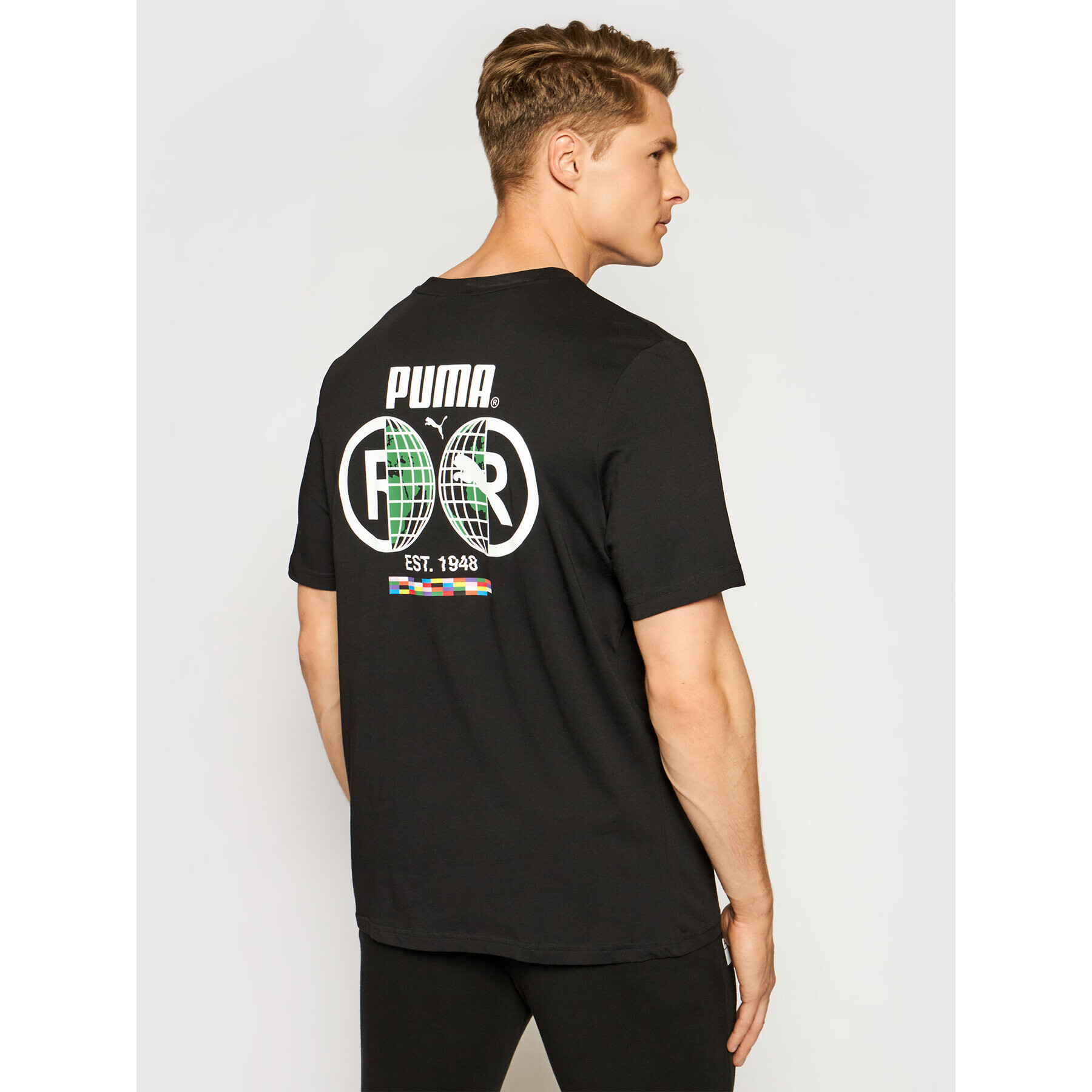 Puma Тишърт International 599804 Черен Regular Fit - Pepit.bg