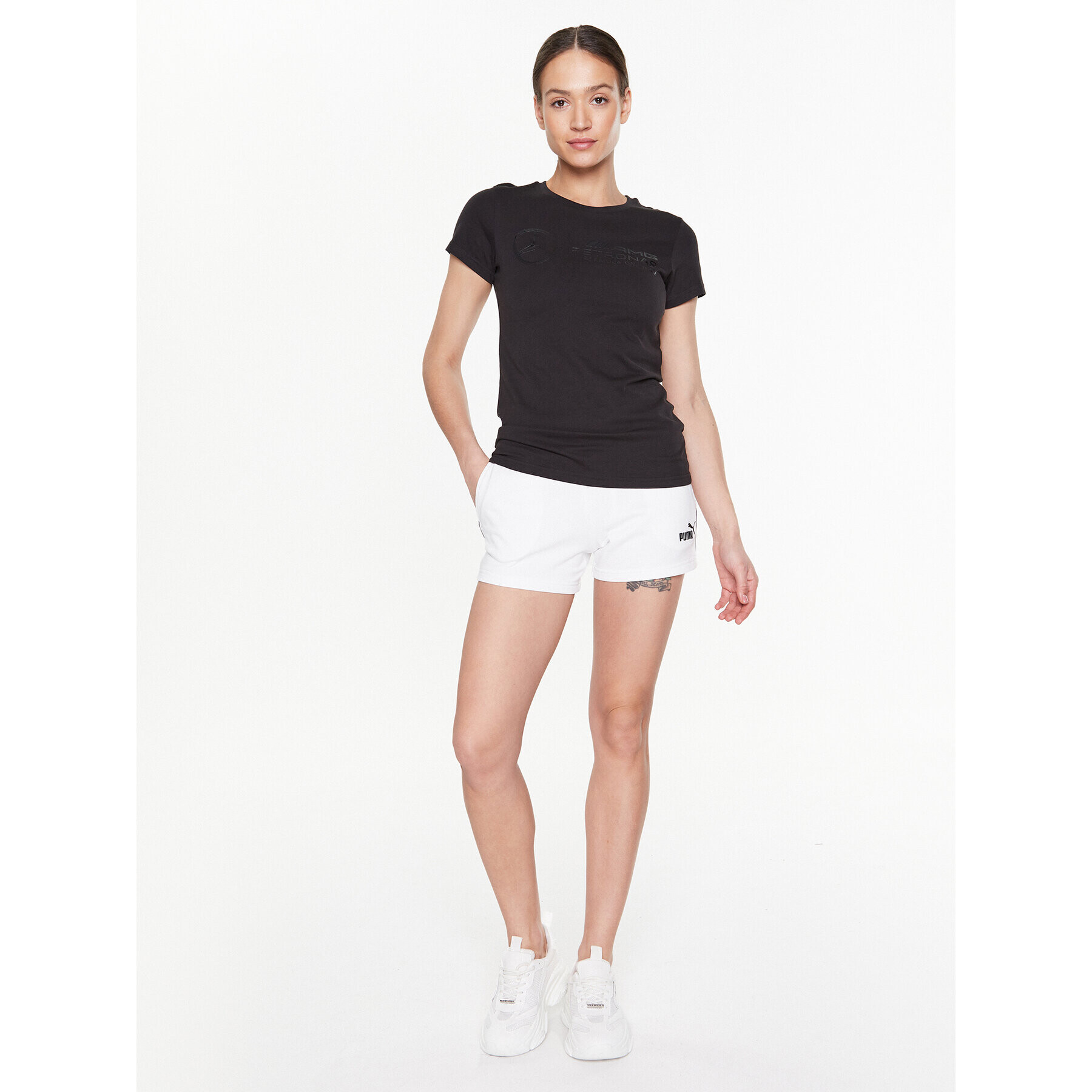 Puma Тишърт Mapf1 536445 Черен Slim Fit - Pepit.bg