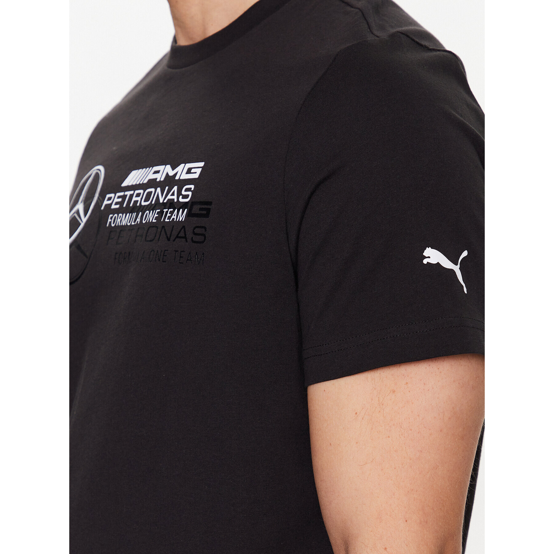 Puma Тишърт Mapf1 Logo 538482 Черен Regular Fit - Pepit.bg
