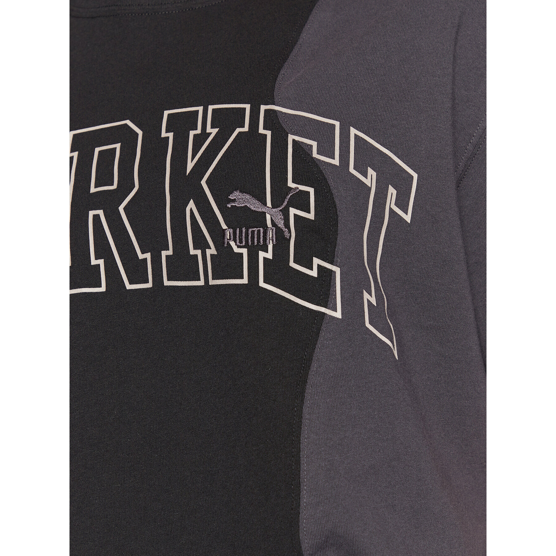 Puma Тишърт MARKET Logo 53508101 Черен Regular Fit - Pepit.bg