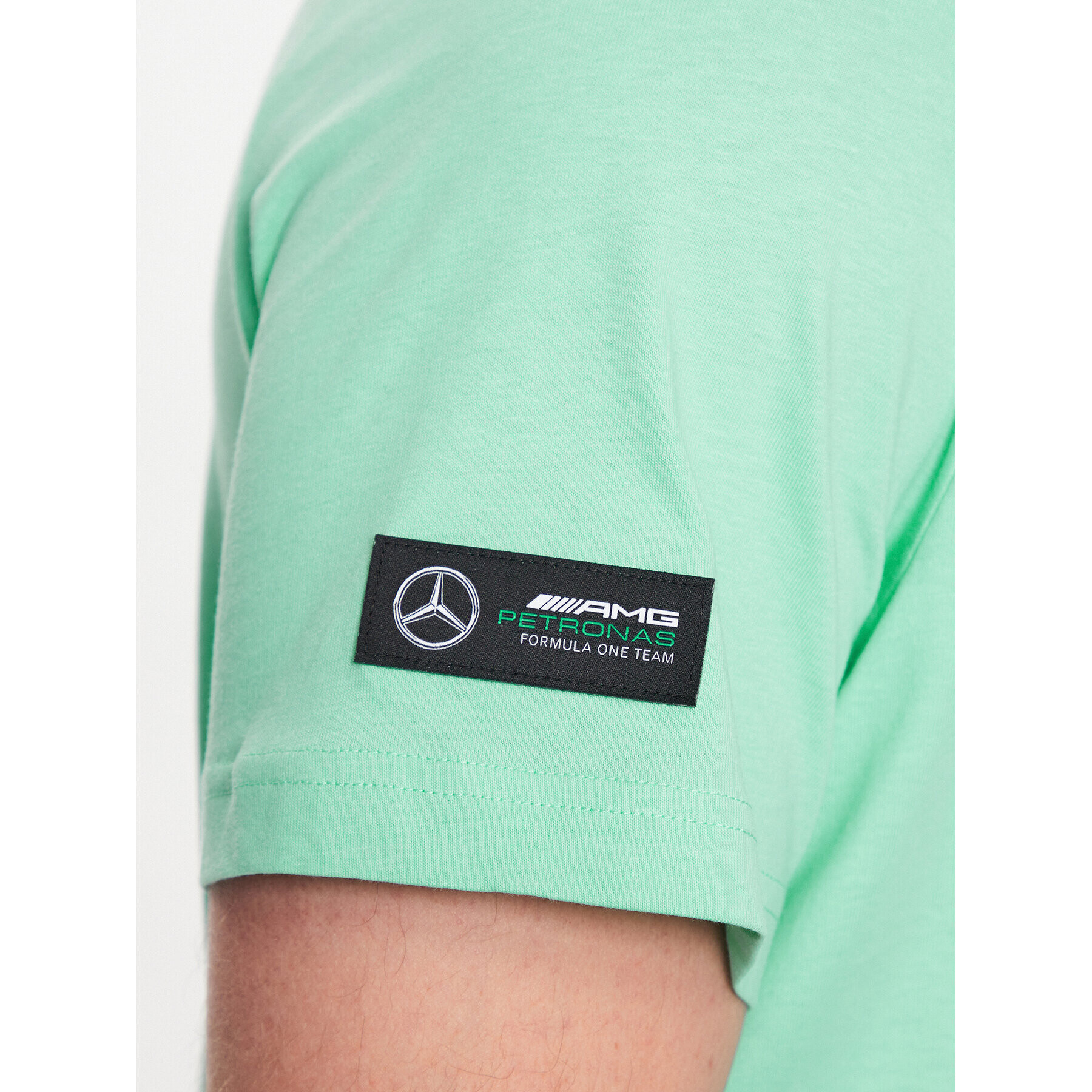 Puma Тишърт Mercedes-Amg Petronas 538482 Зелен Regular Fit - Pepit.bg