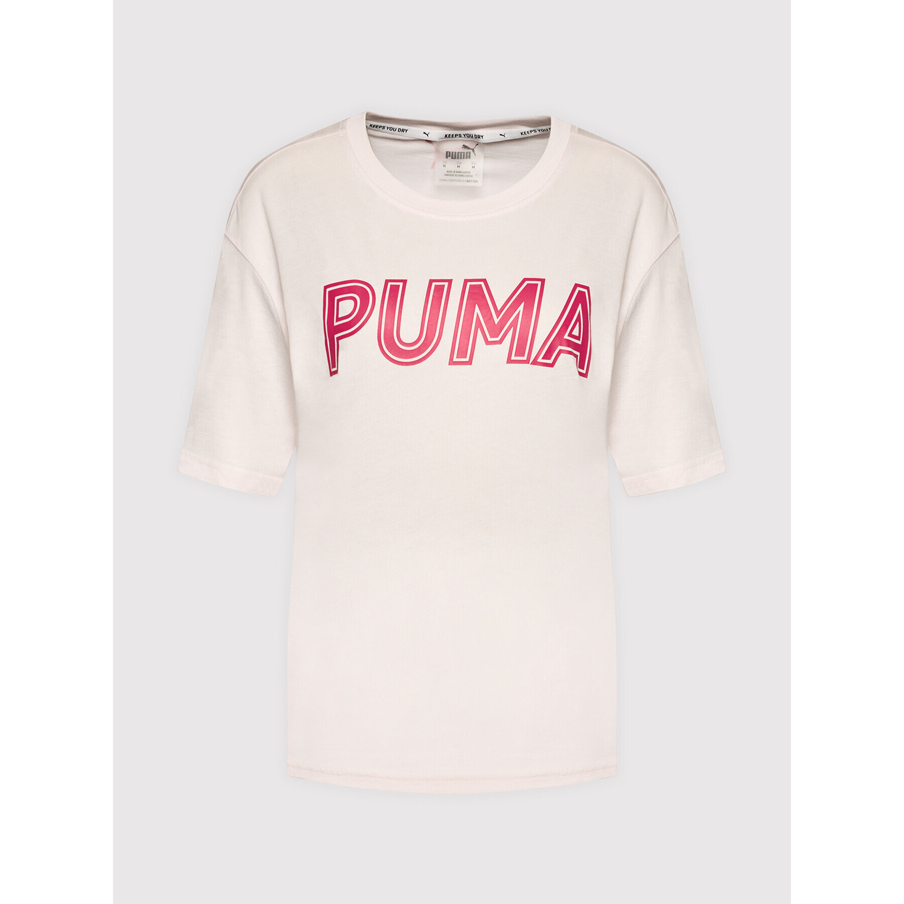 Puma Тишърт Modern Sports Logo 581229 Розов Relaxed Fit - Pepit.bg