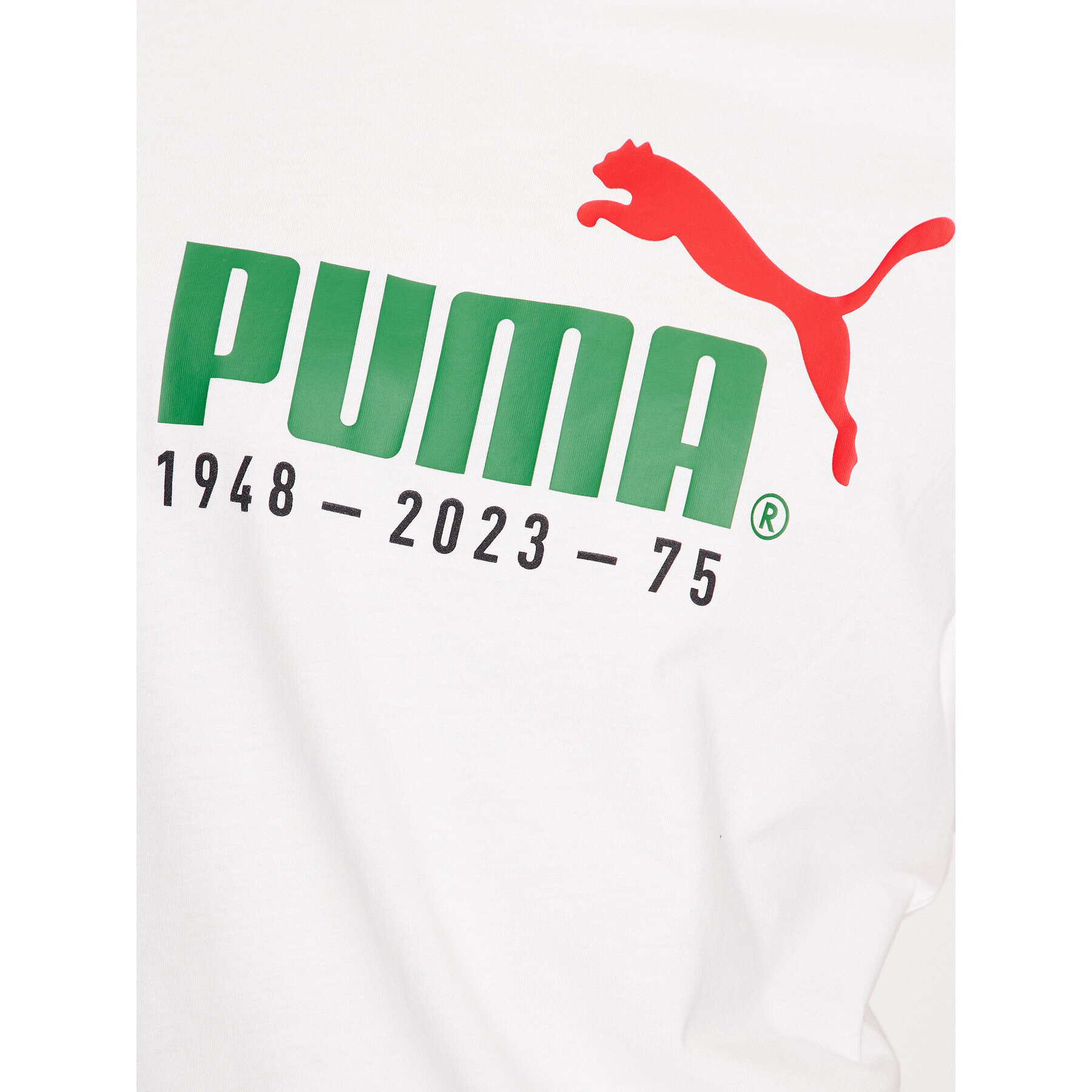 Puma Тишърт No. 1 Logo Celebration 676020 Бял Regular Fit - Pepit.bg