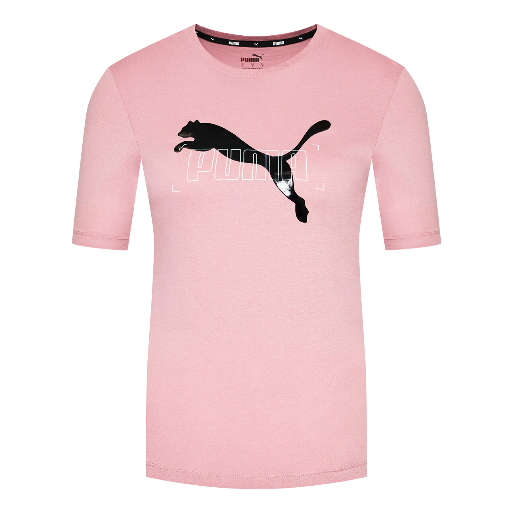 Puma Тишърт Nu-tility 583546 Розов Regular Fit - Pepit.bg