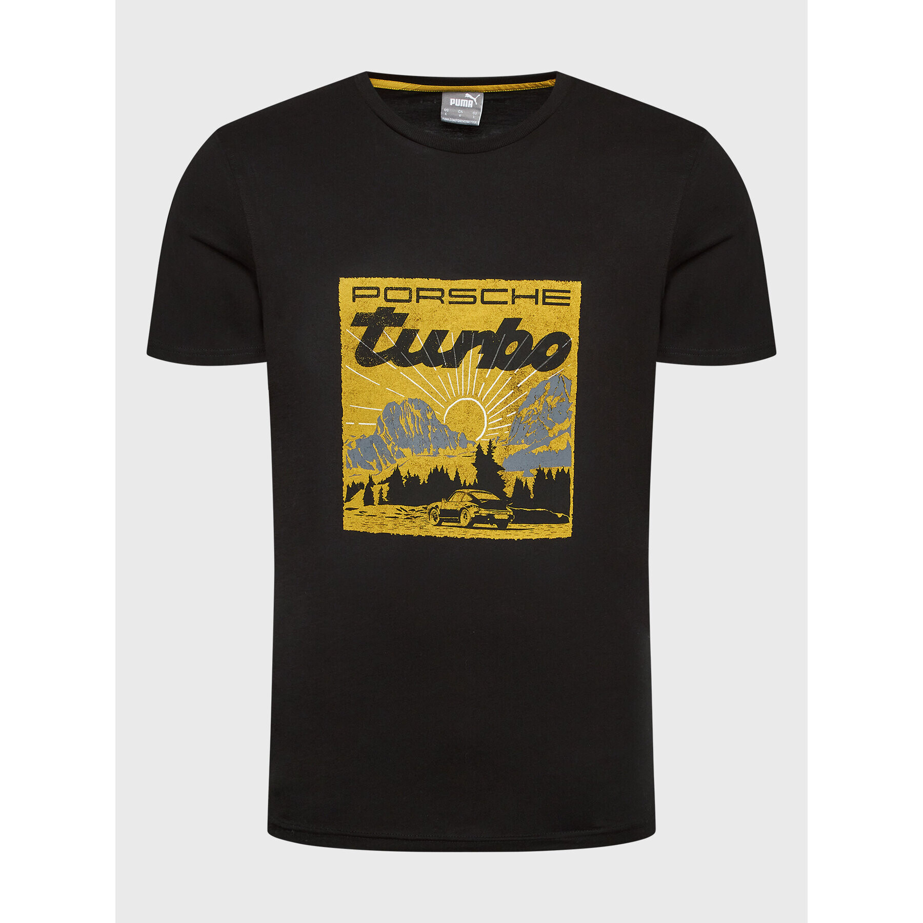 Puma Тишърт Pl Graphic 534832 Черен Regular Fit - Pepit.bg
