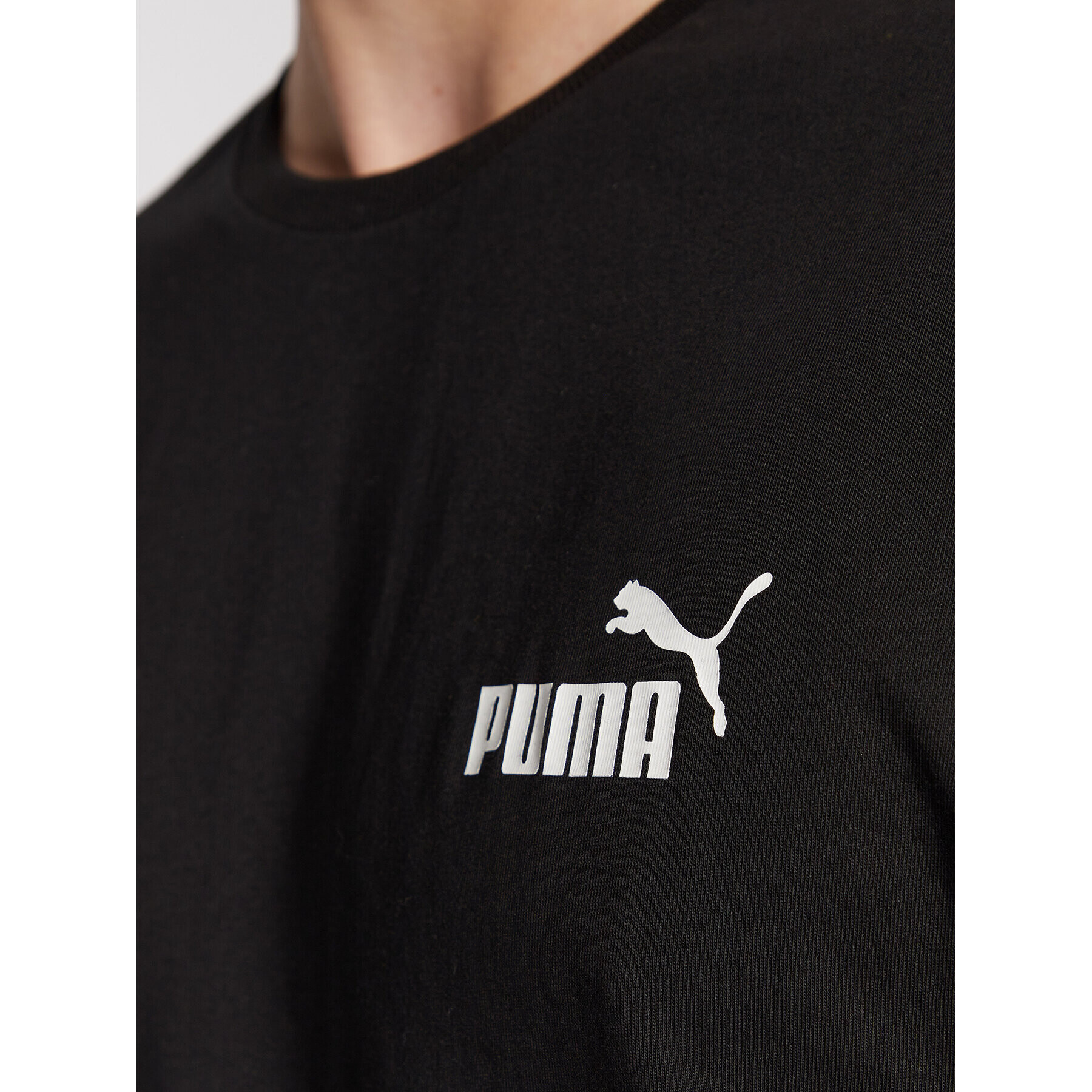 Puma Тишърт Power Colorblock 671567 Черен Relaxed Fit - Pepit.bg