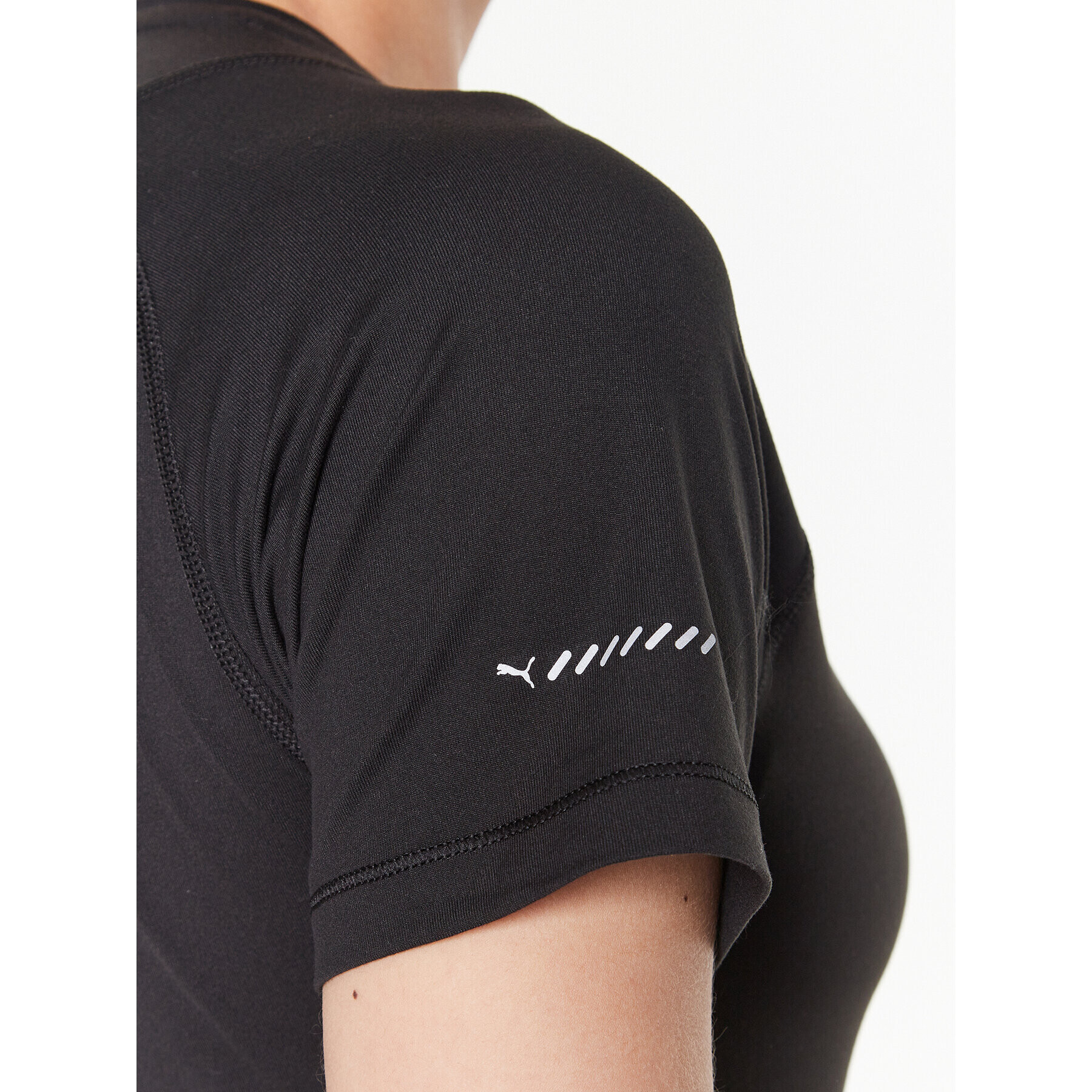 Puma Тишърт Run Cloudspun 523276 Черен Regular Fit - Pepit.bg