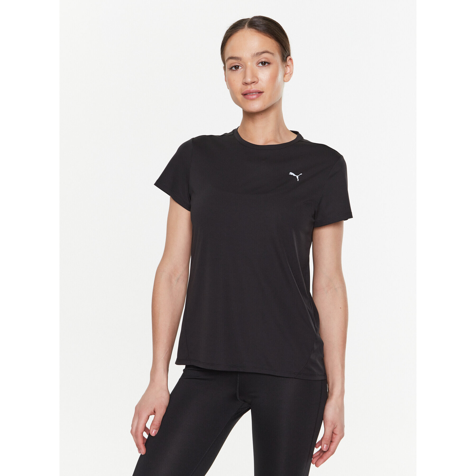 Puma Тишърт Run Favorite Ss Tee 523166 Черен Regular Fit - Pepit.bg