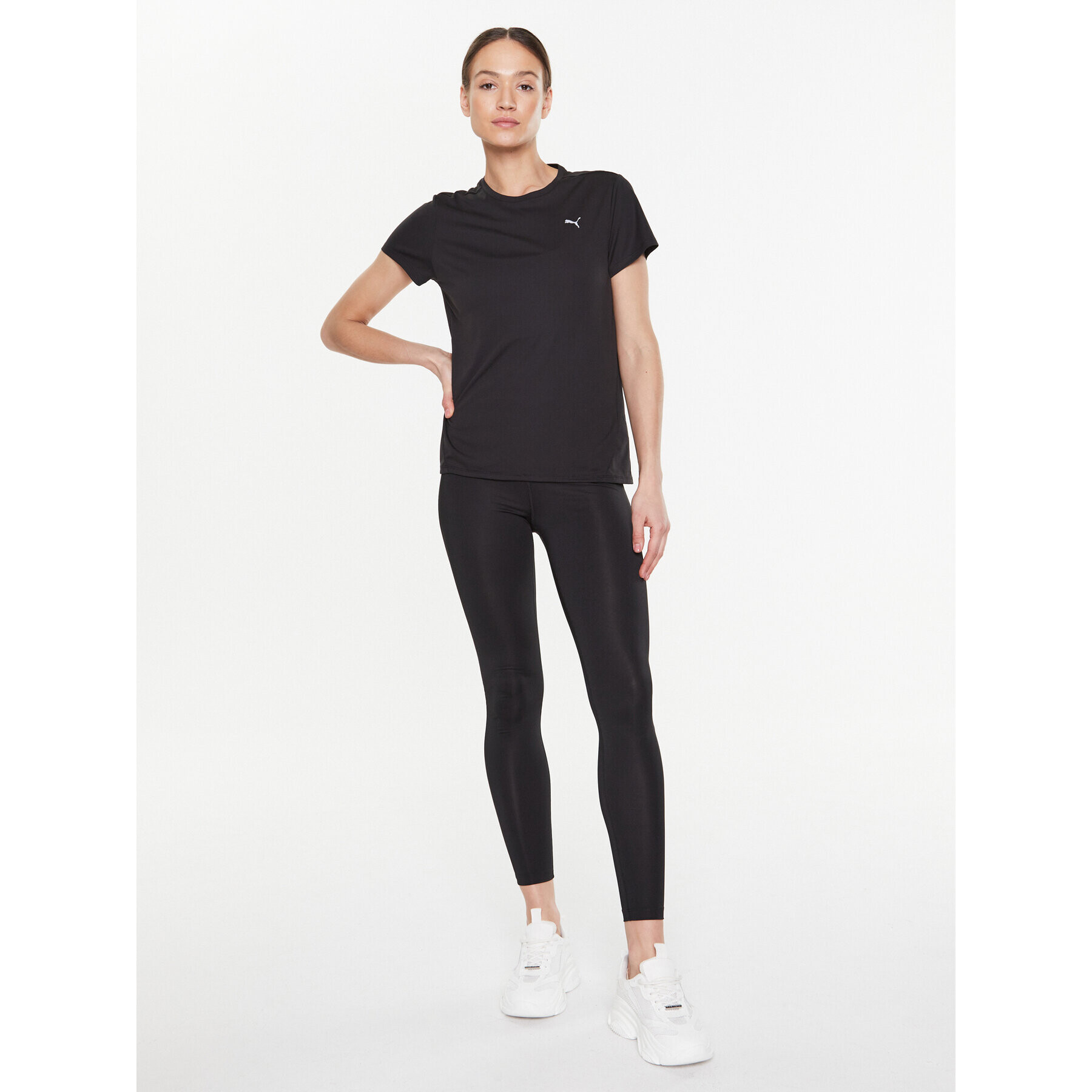 Puma Тишърт Run Favorite Ss Tee 523166 Черен Regular Fit - Pepit.bg