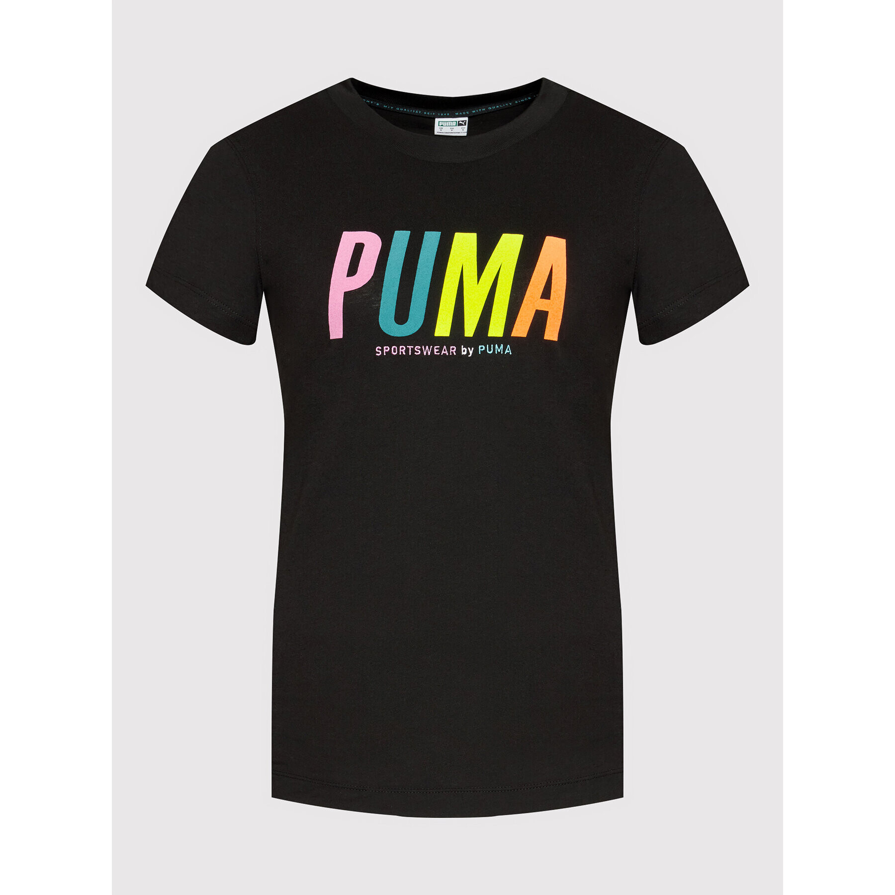 Puma Тишърт SMILEY WORLD Graphic 533559 Черен Regular Fit - Pepit.bg