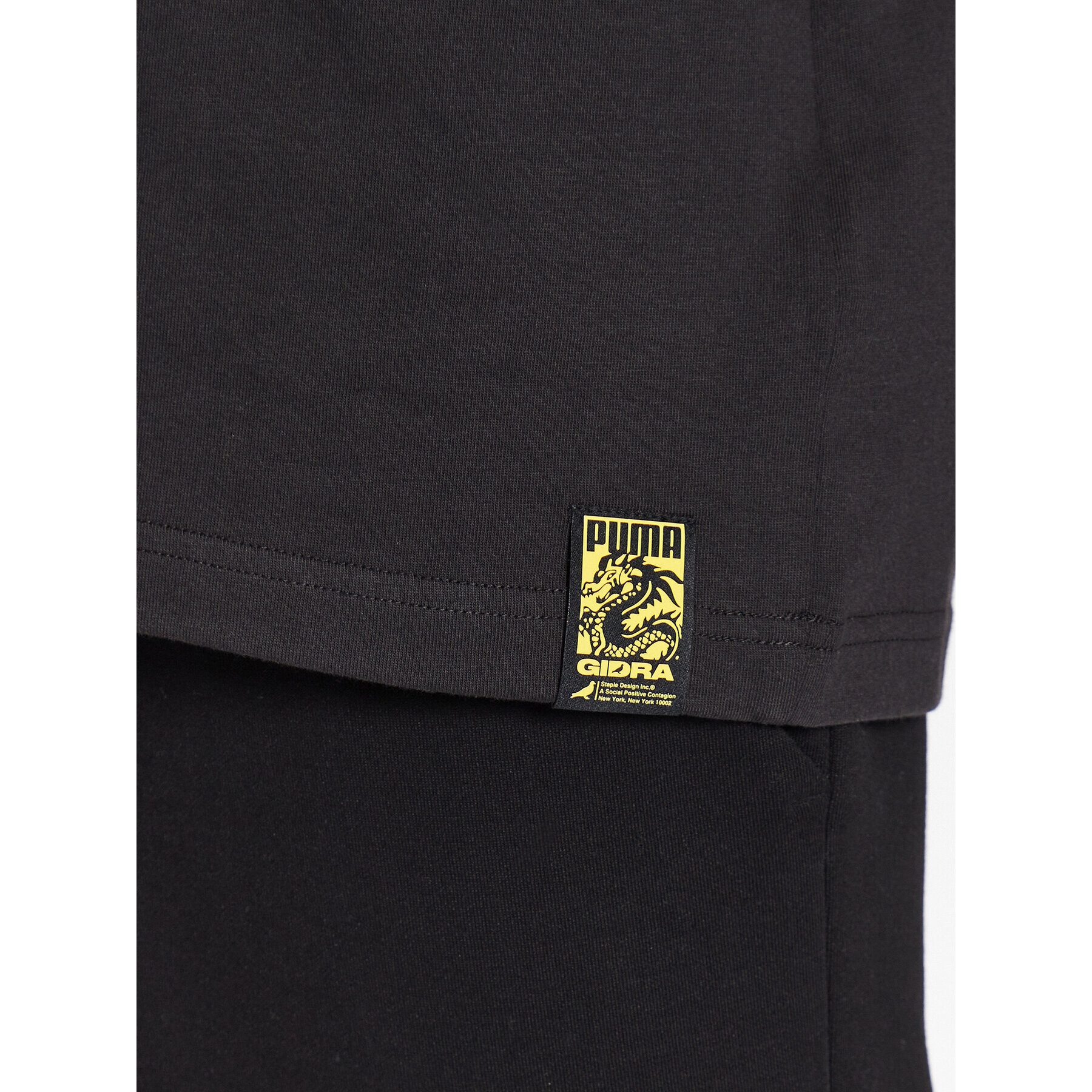 Puma Тишърт STAPLE 539824 Черен Relaxed Fit - Pepit.bg