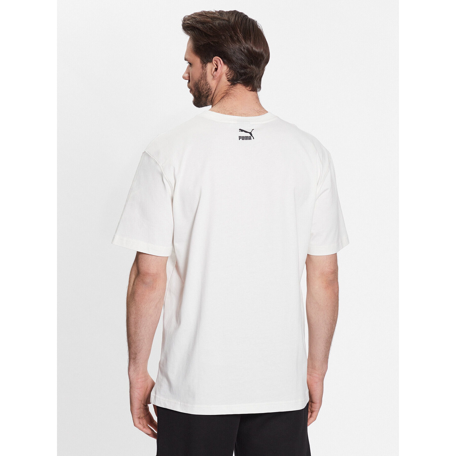 Puma Тишърт STAPLE 539935 Екрю Regular Fit - Pepit.bg