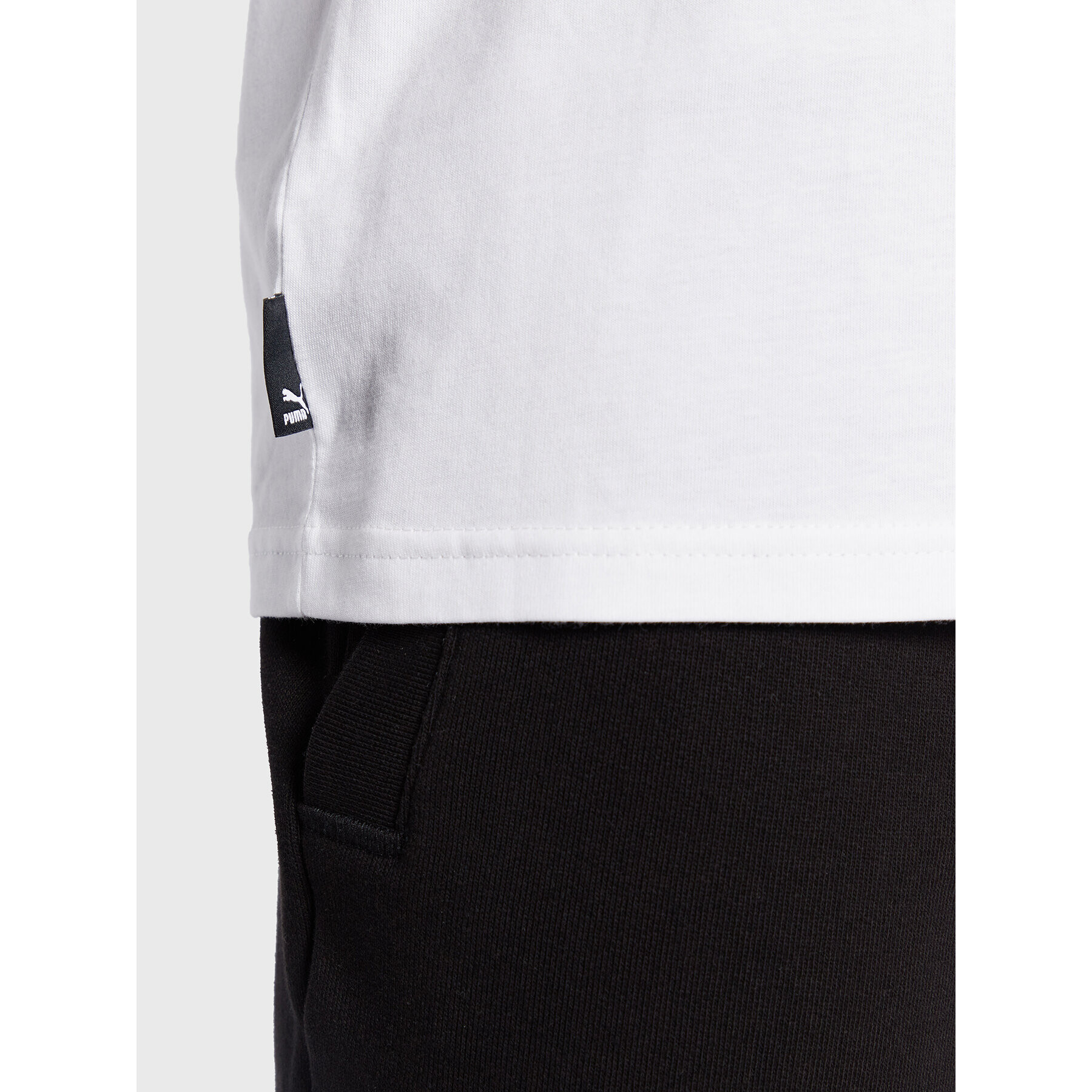 Puma Тишърт Swxp Graphic 535658 Бял Regular Fit - Pepit.bg
