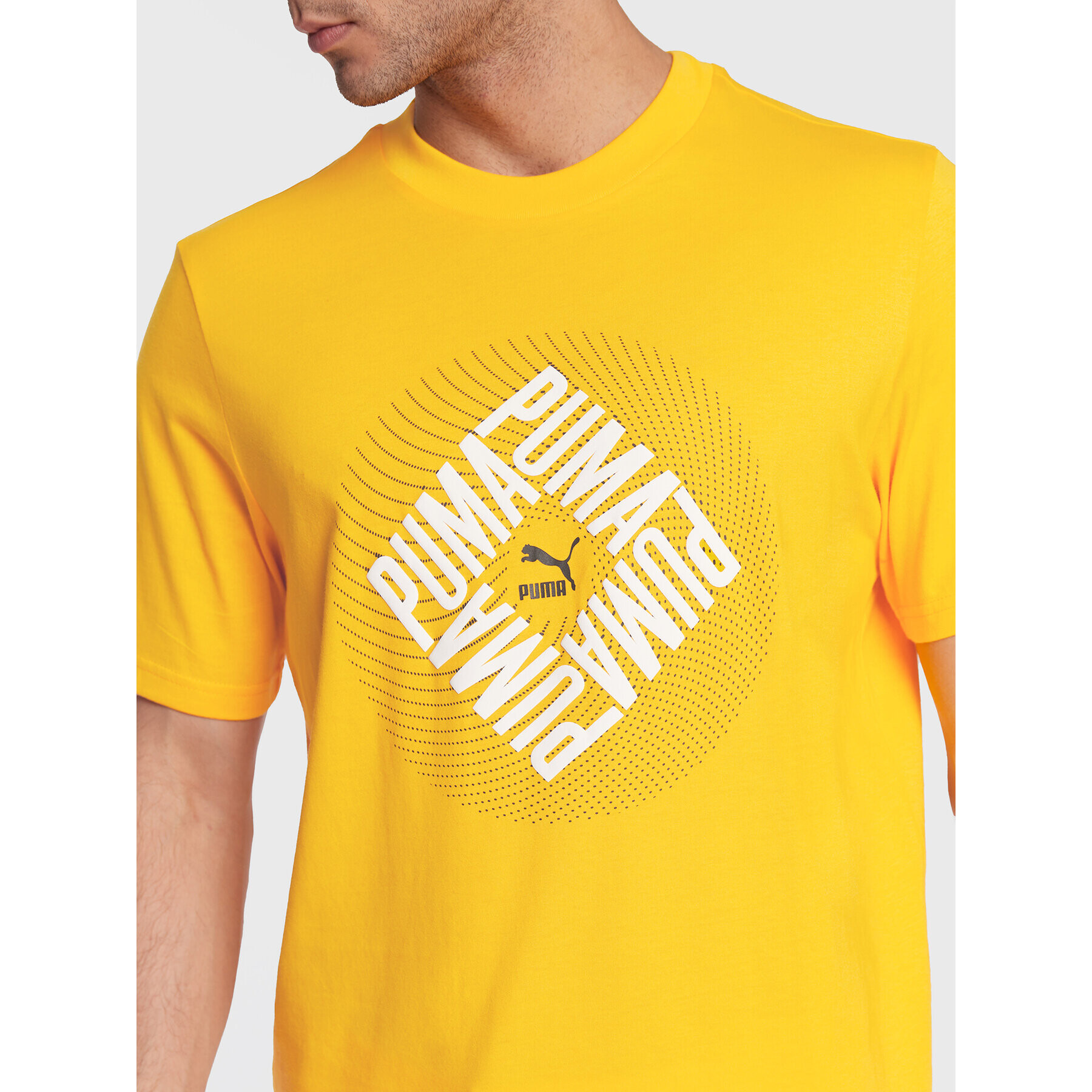 Puma Тишърт Swxp Graphic 535658 Жълт Regular Fit - Pepit.bg