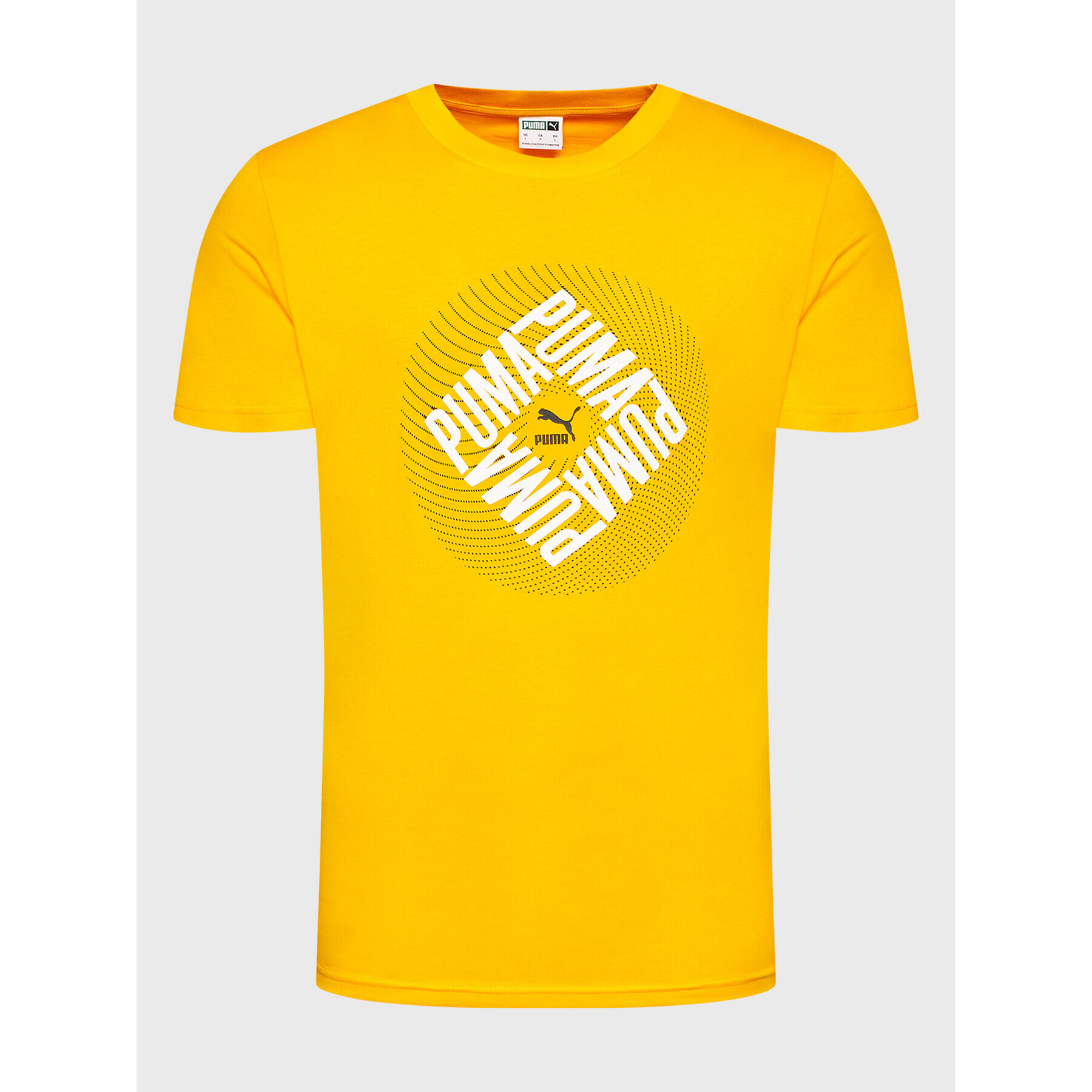 Puma Тишърт Swxp Graphic 535658 Жълт Regular Fit - Pepit.bg