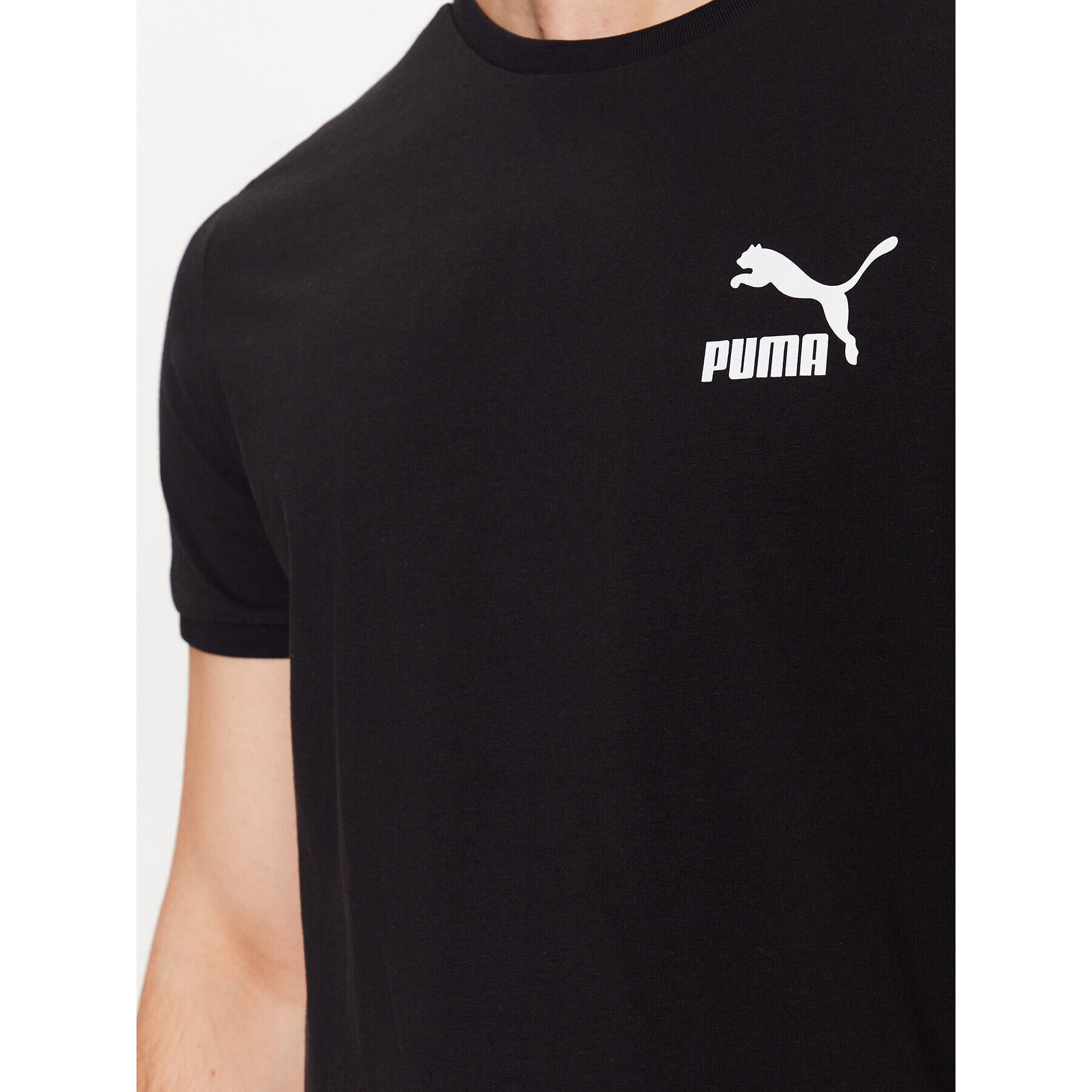 Puma Тишърт T7 Iconic 538204 Черен Slim Fit - Pepit.bg