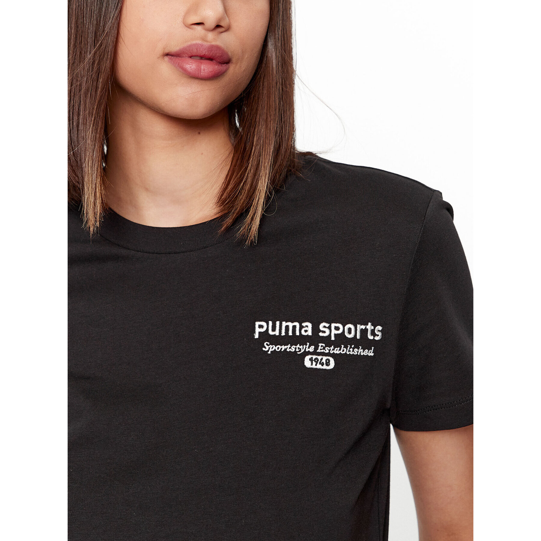 Puma Тишърт Team Graphic 621437 Черен Regular Fit - Pepit.bg