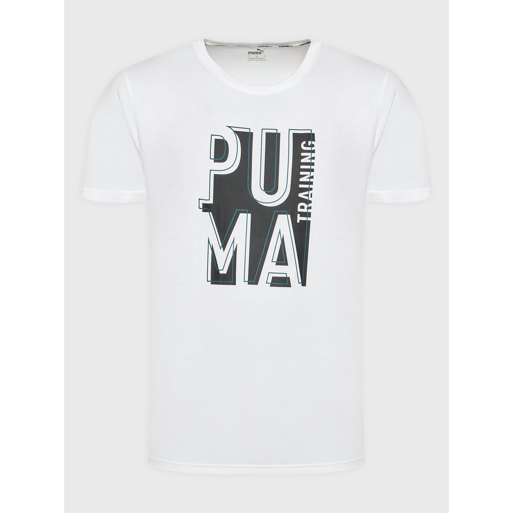 Puma Тишърт Training Ss 522497 Бял Regular Fit - Pepit.bg