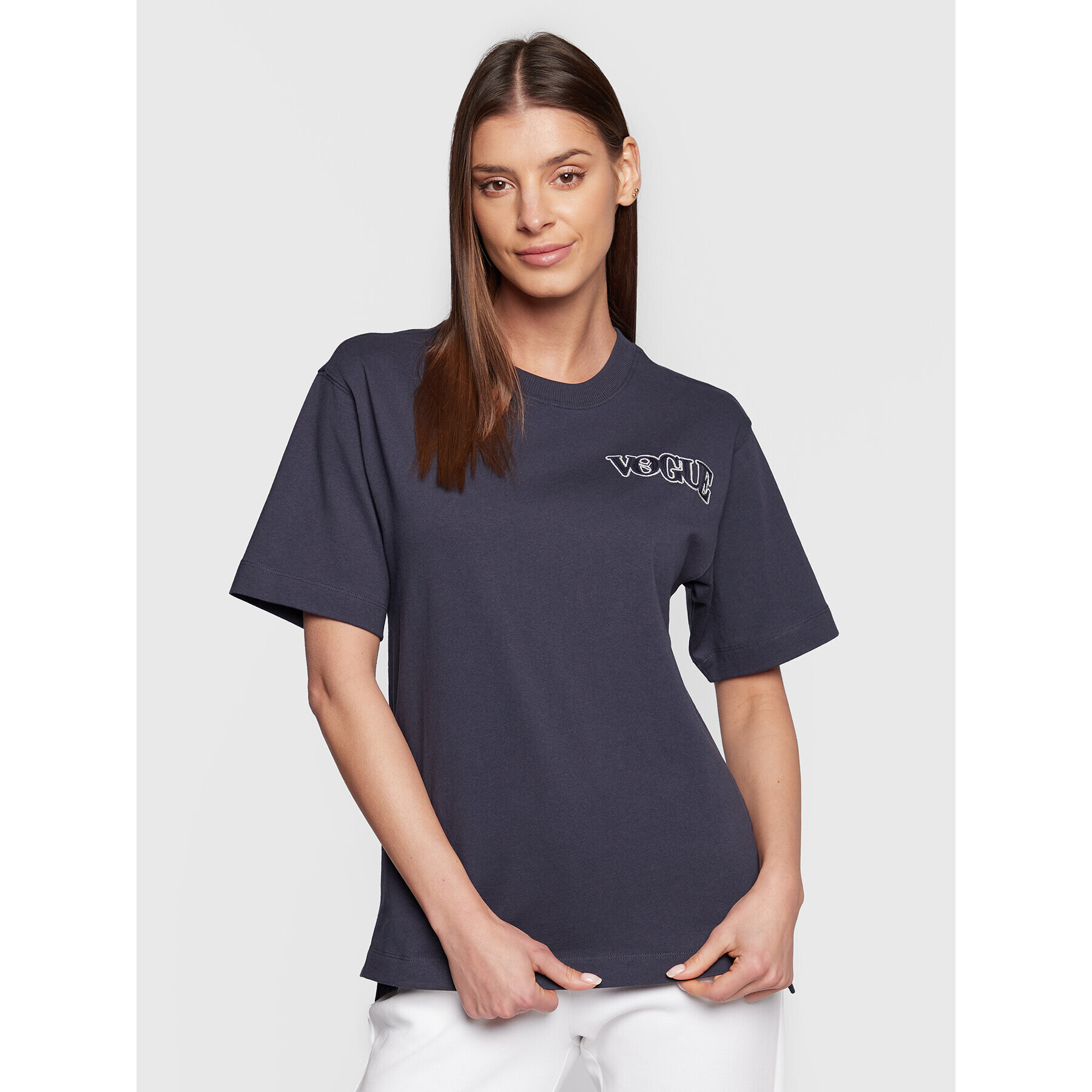 Puma Тишърт VOGUE 536690 Тъмносин Loose Fit - Pepit.bg