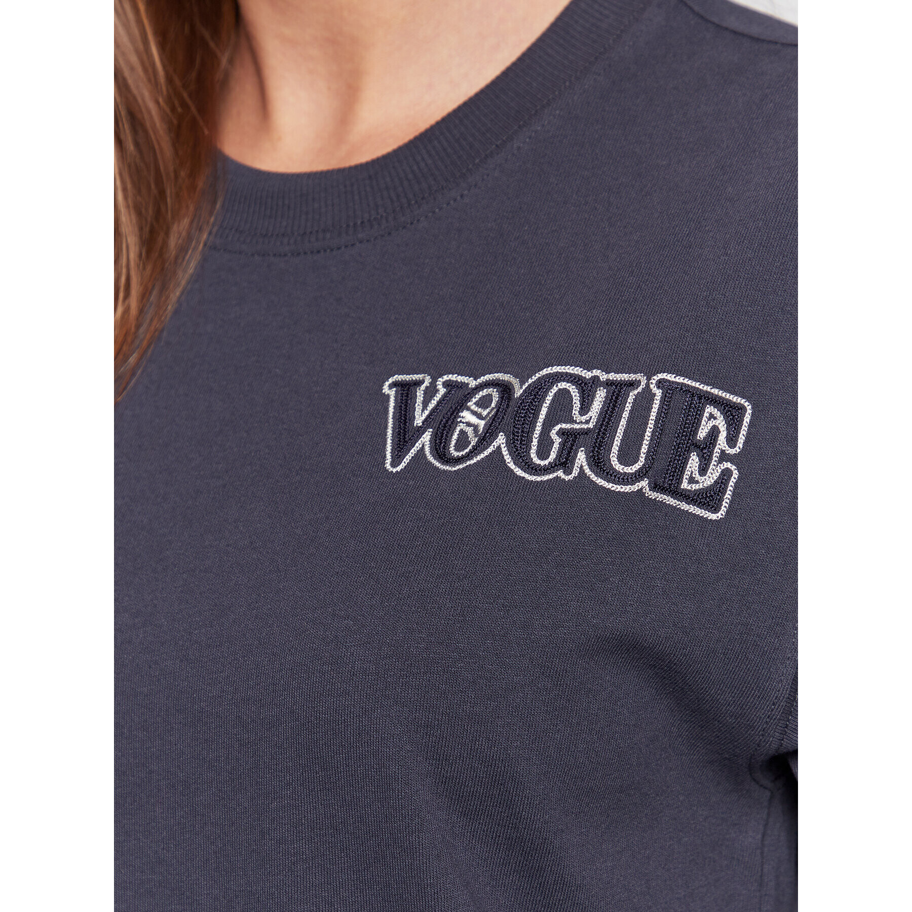 Puma Тишърт VOGUE 536690 Тъмносин Loose Fit - Pepit.bg