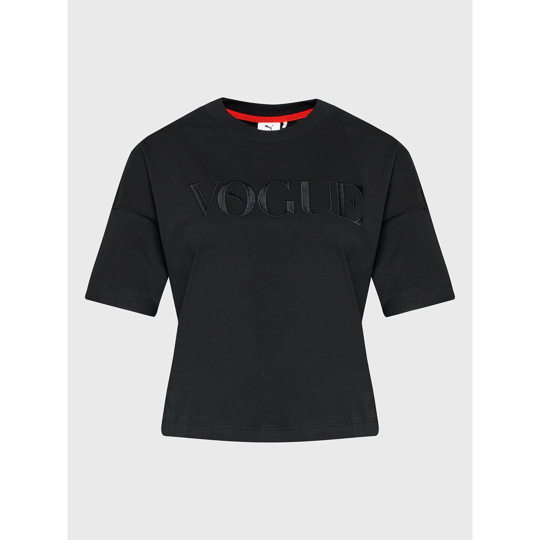 Puma Тишърт VOGUE Graphic 534691 Черен Cropped Fit - Pepit.bg